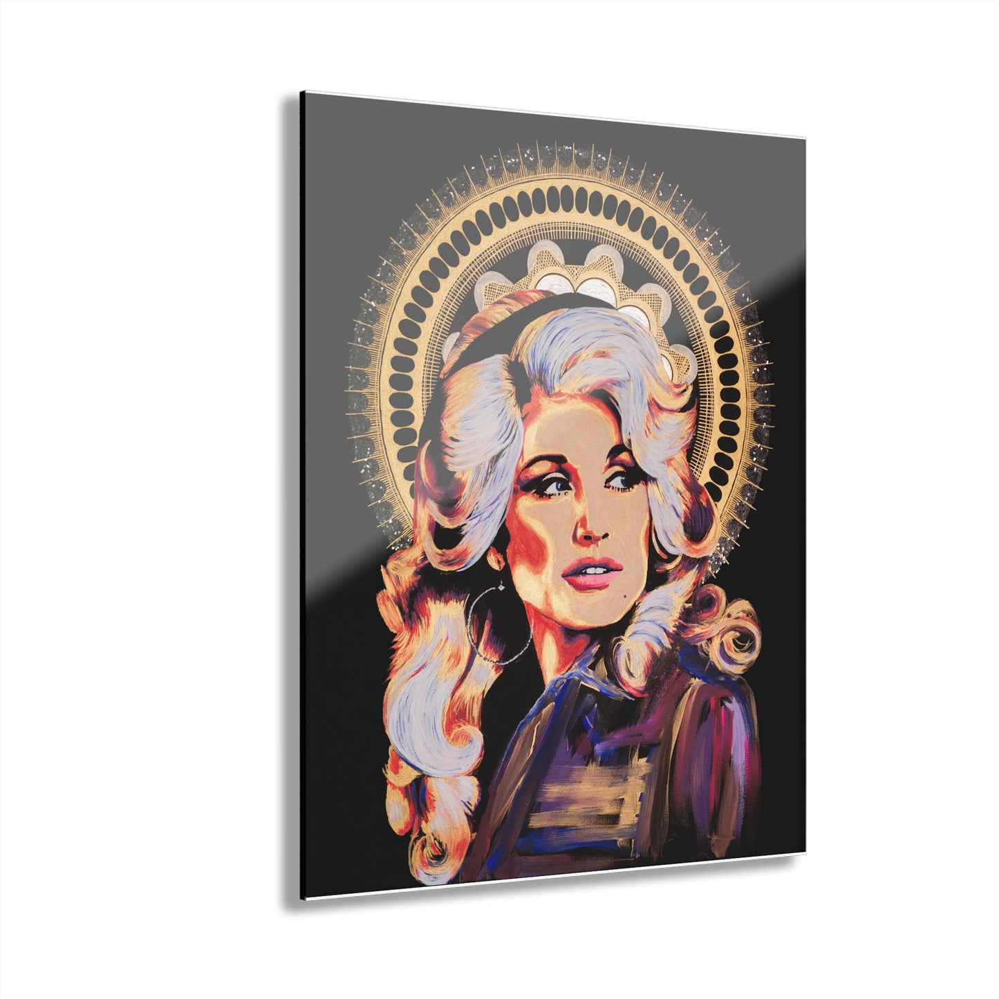 Dolly Parton Acrylic Prints (French Cleat Hanging)