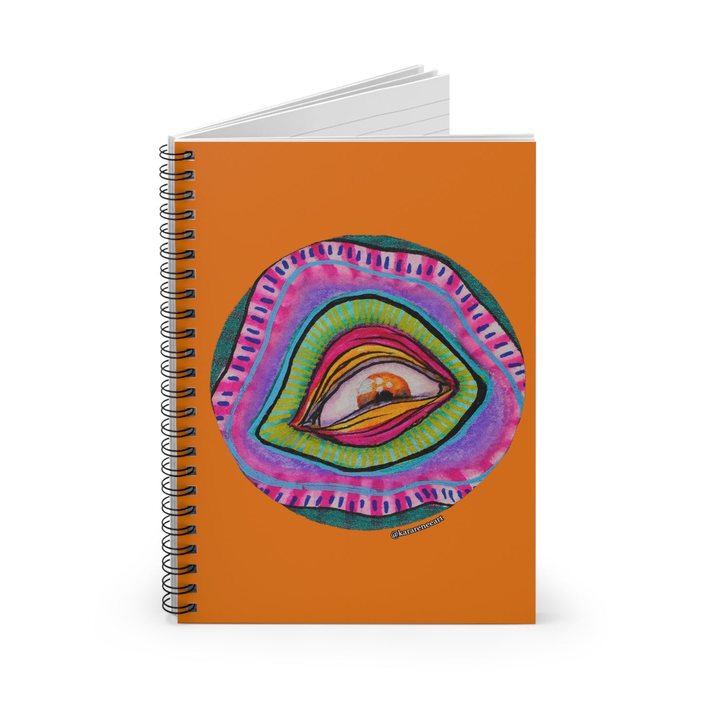 Eye 5 Spiral Notebook - Ruled Line