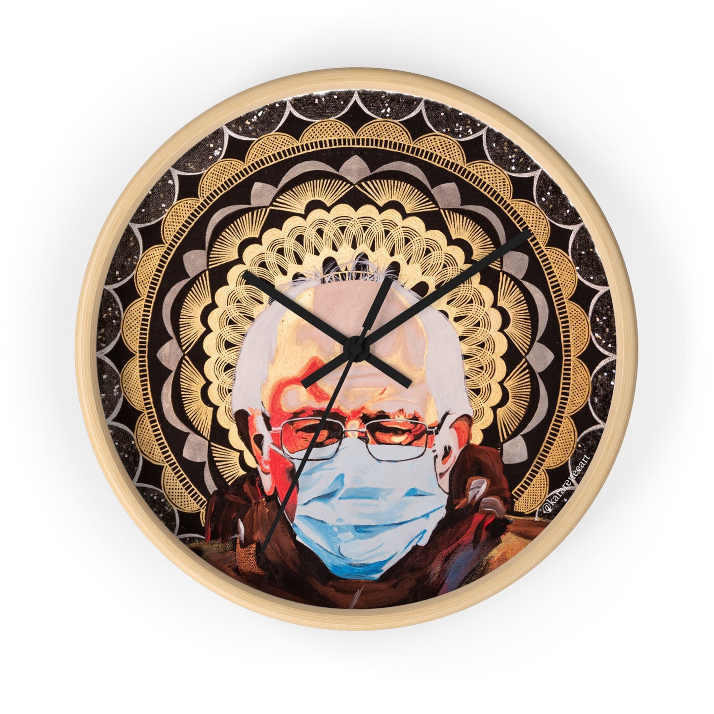 Bernie Sanders Wall Clock