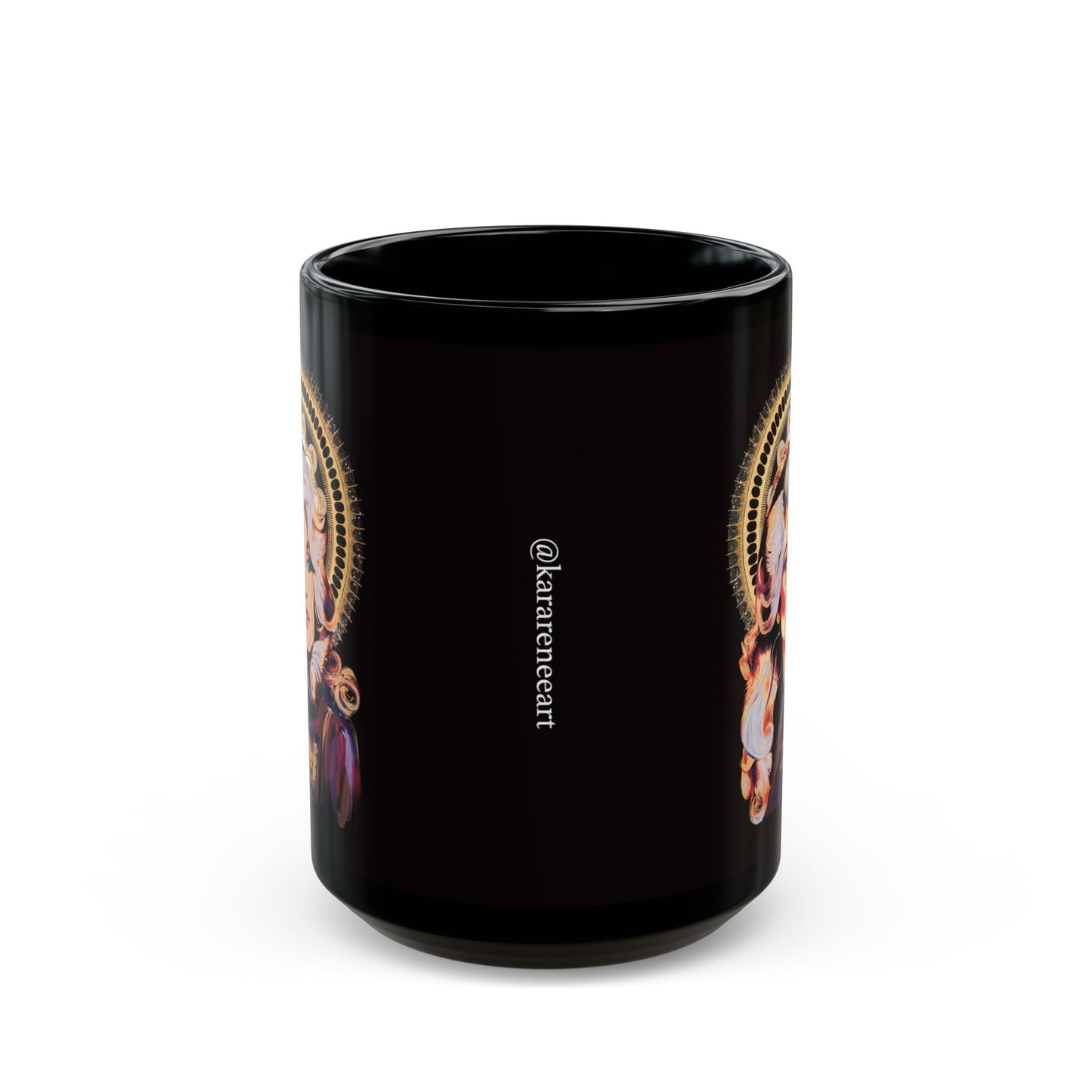 Dolly Parton Black Mug (15oz)