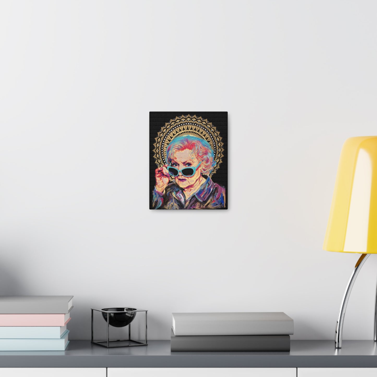 Betty White Canvas Gallery Wrap