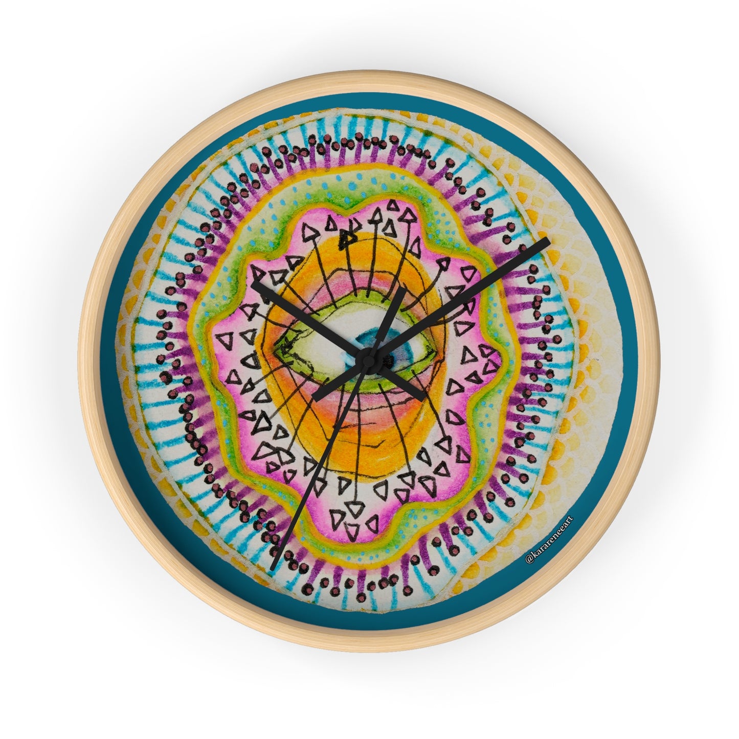 Eye 7 Wall Clock