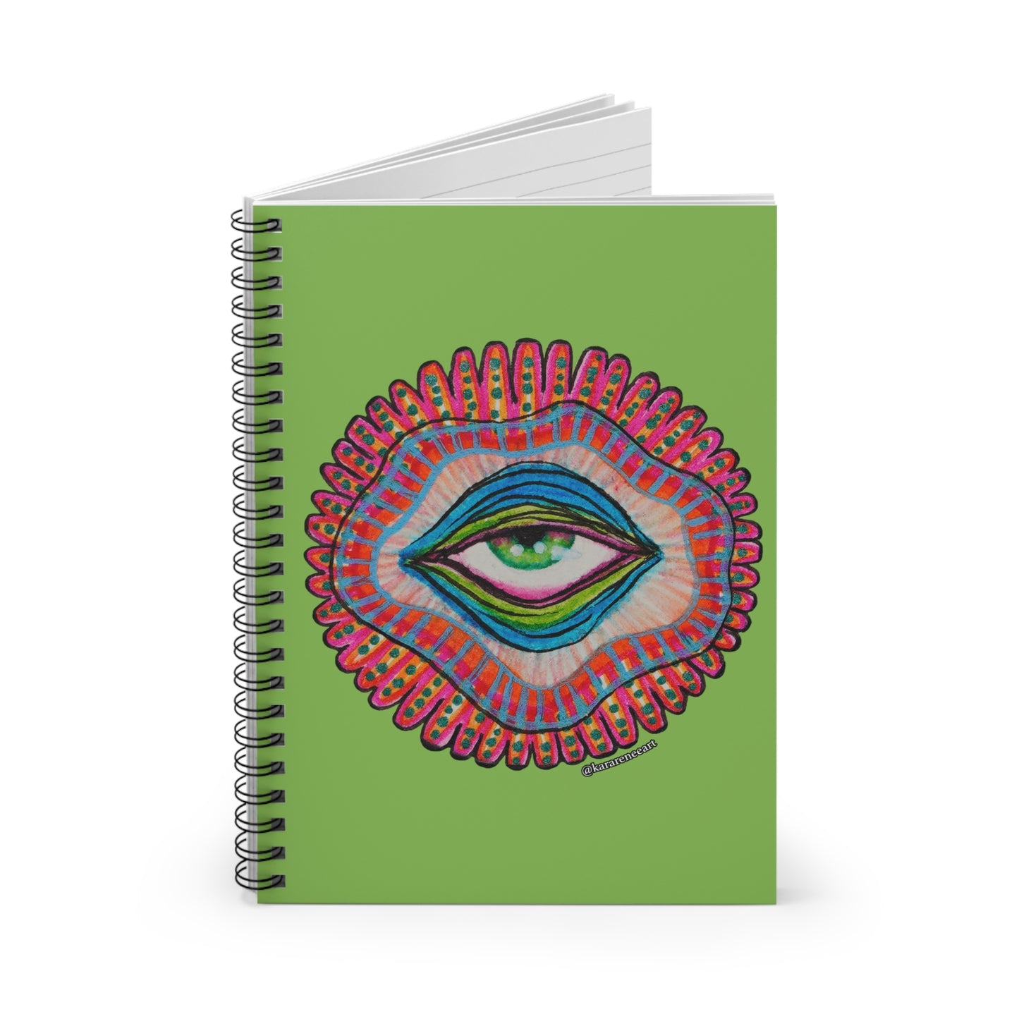 Eye 4 Spiral Notebook - Ruled Line