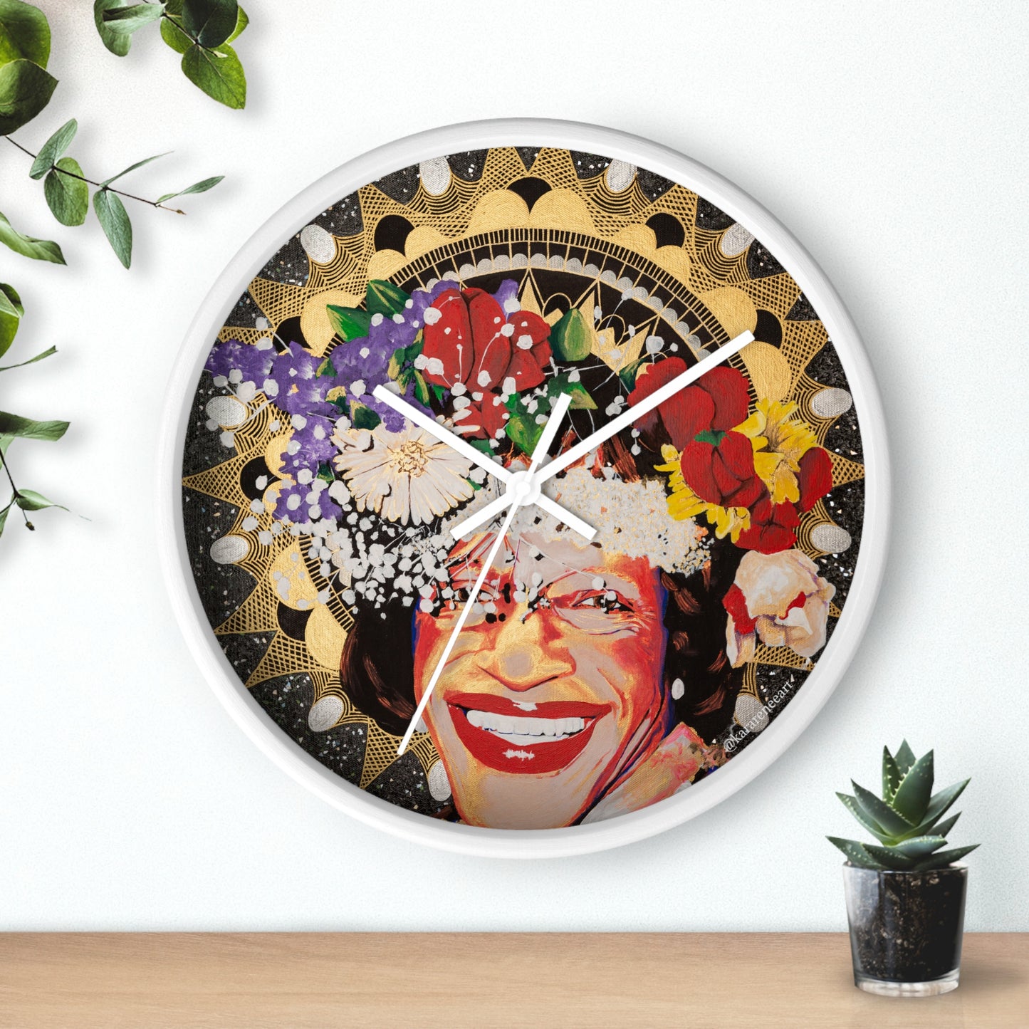 Marsha P Johnson Wall Clock