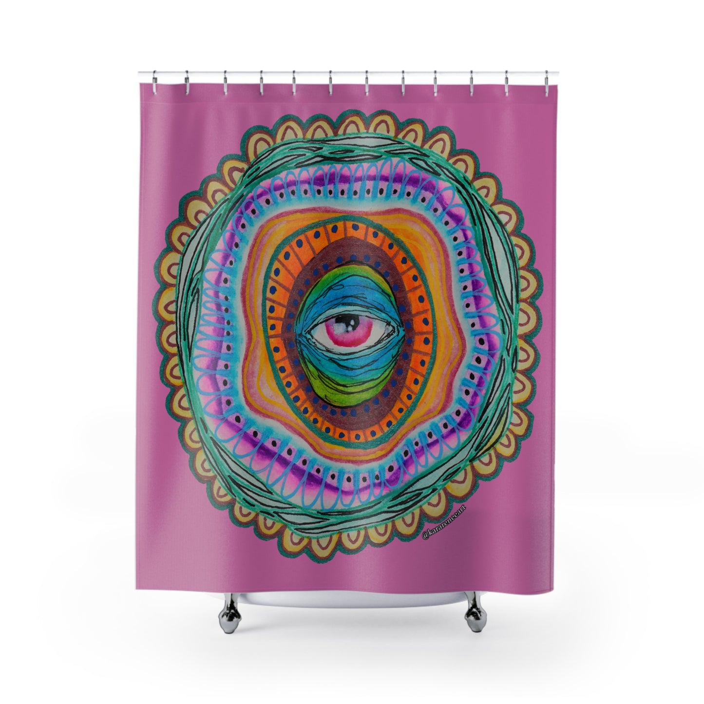 Eye 11 Shower Curtain