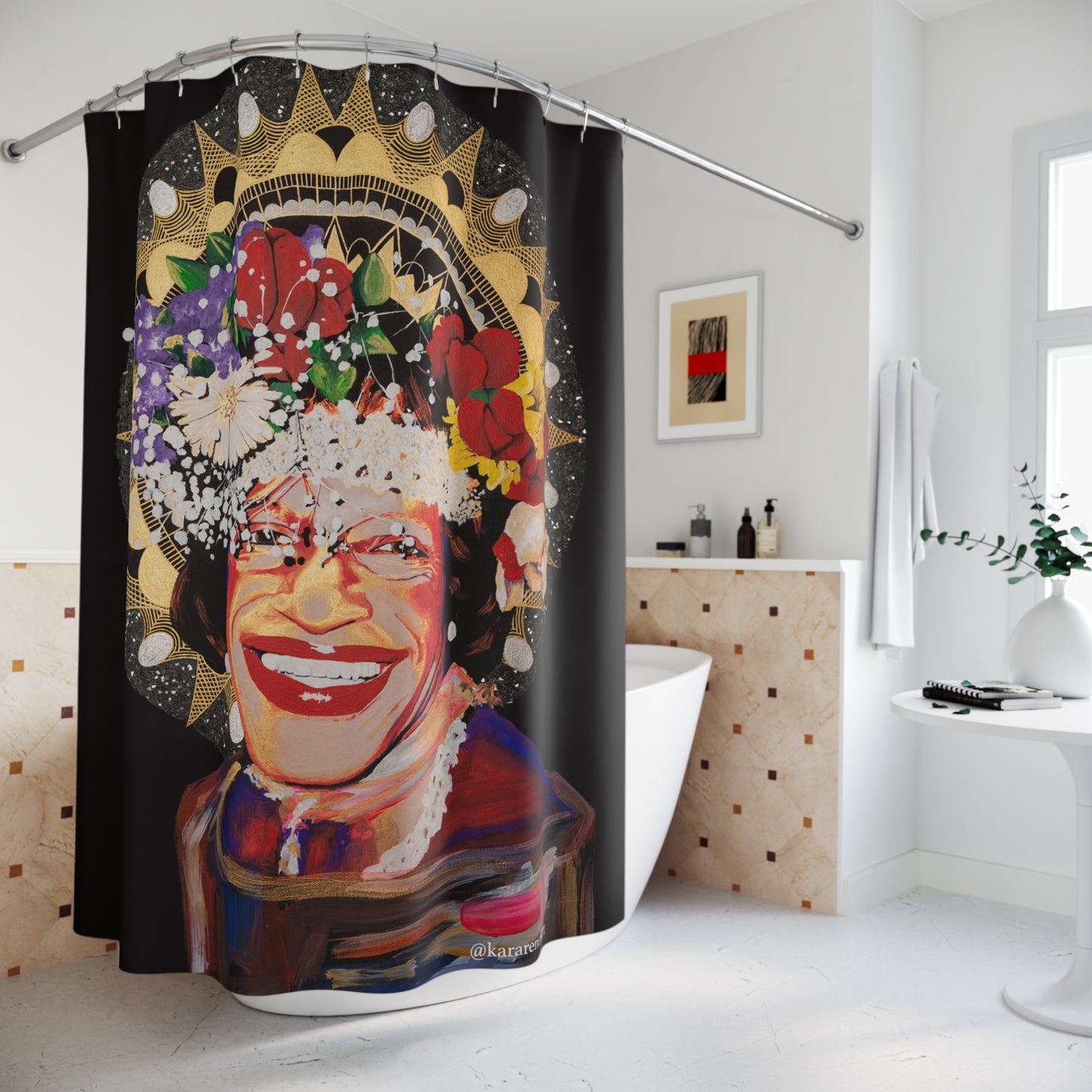 Marsha P Johnson Shower Curtain