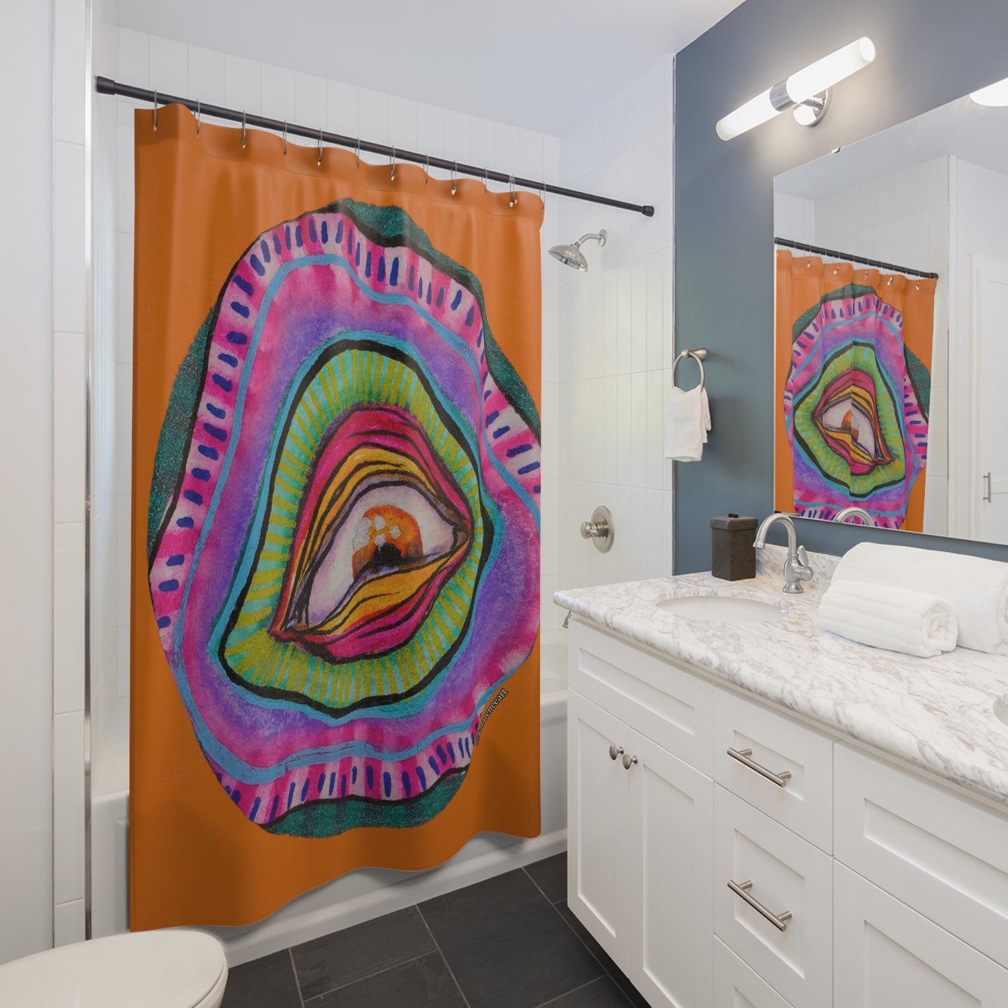 Eye 5 Shower Curtain