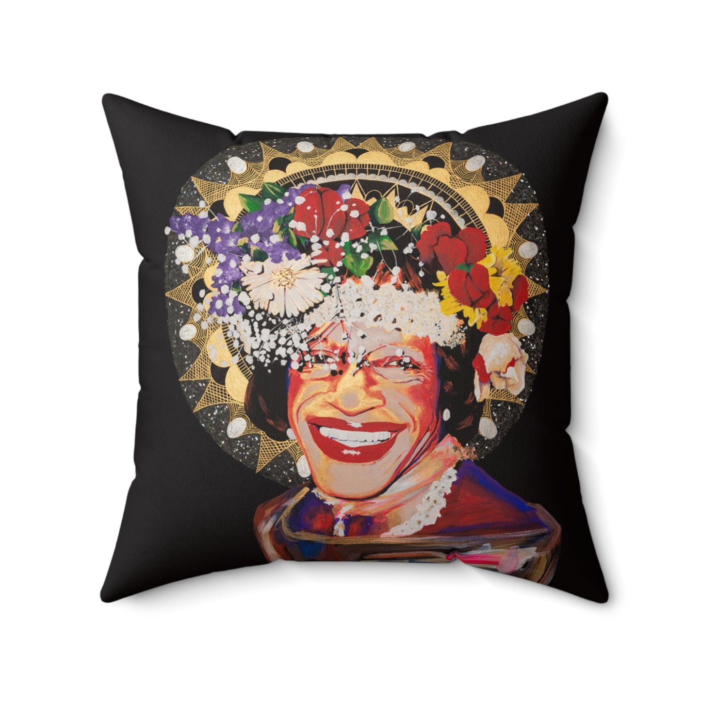 Marsha P Johnson Polyester Square Pillow