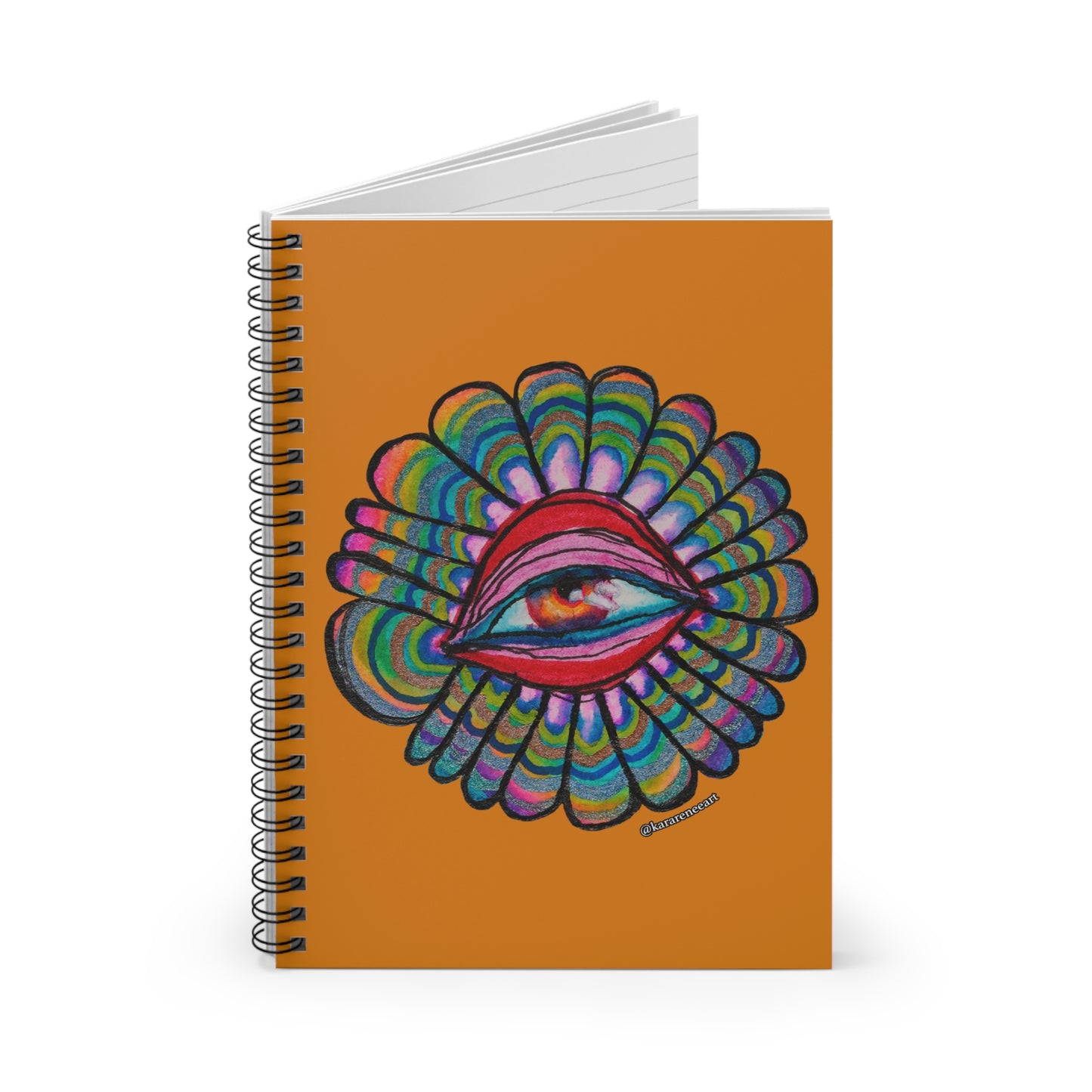 Eye 1 Spiral Notebook - Ruled Line