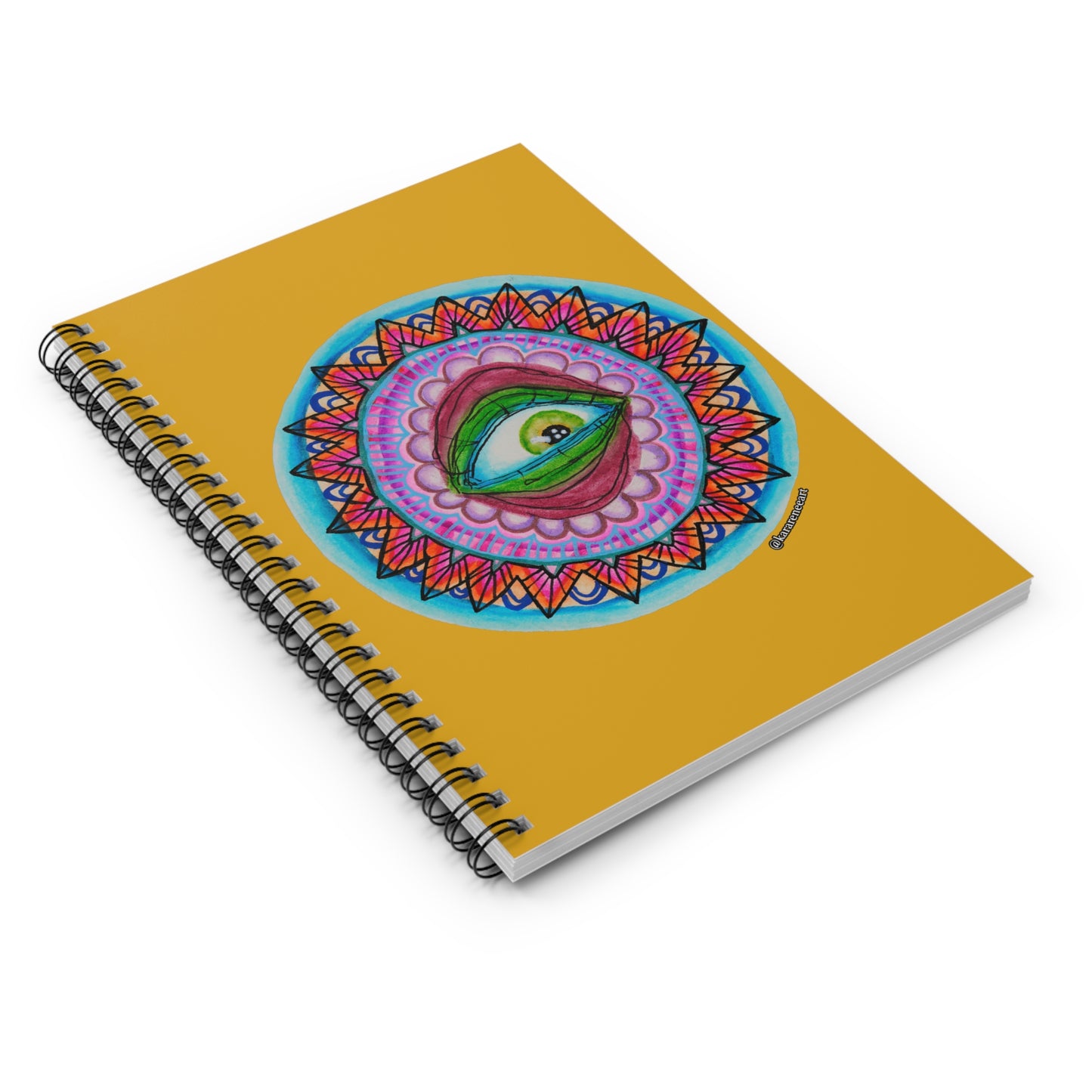 Eye 10 Spiral Notebook - Ruled Line