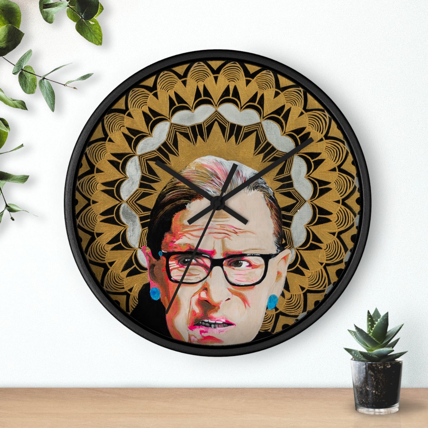 Ruth Bader Ginsburg Wall Clock