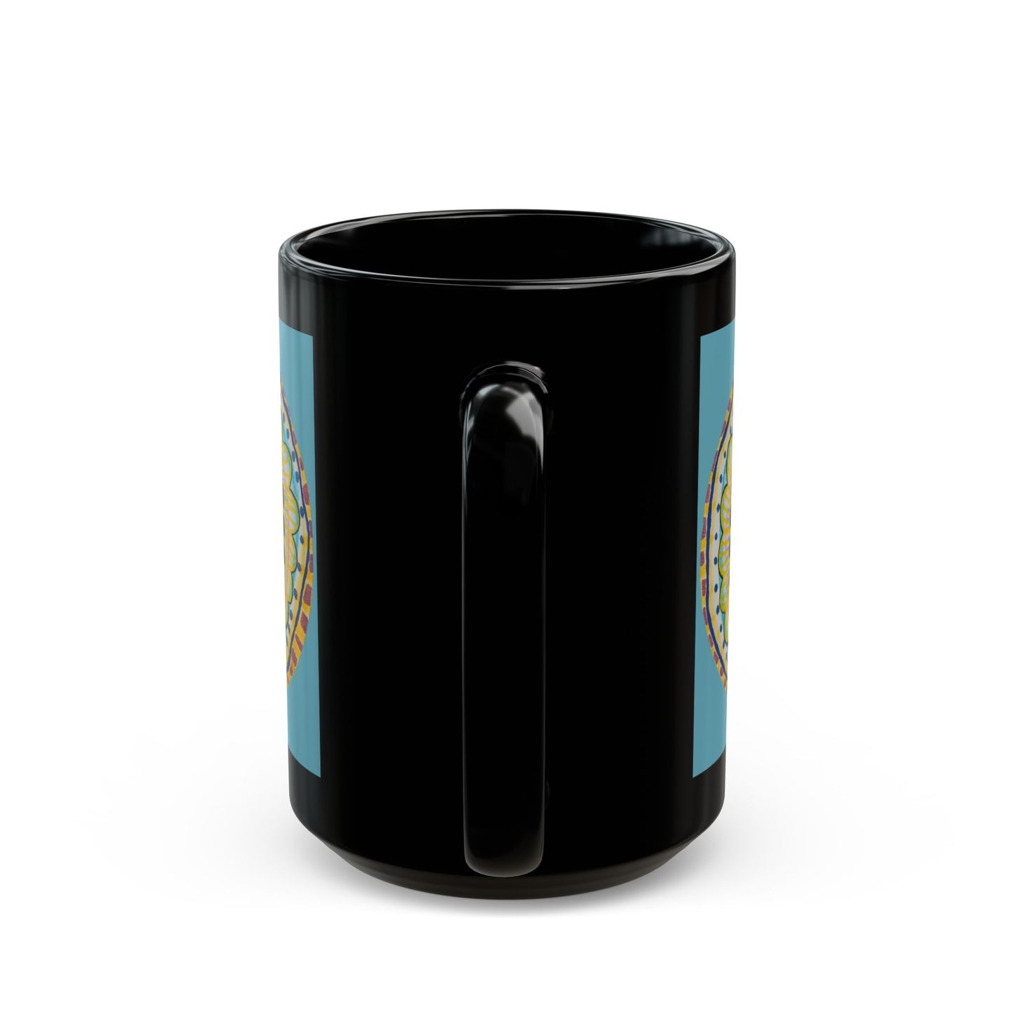 Eye 12 Black Mug (15oz)