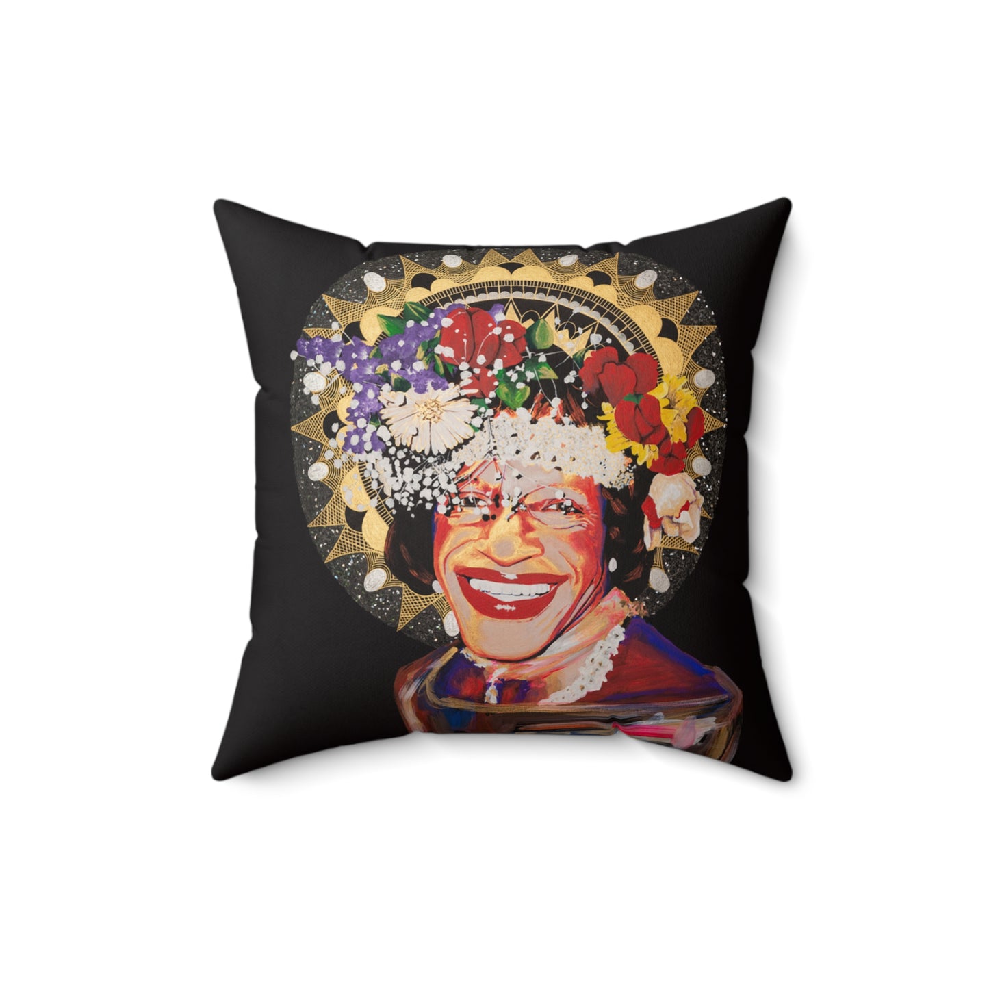 Marsha P Johnson Polyester Square Pillow