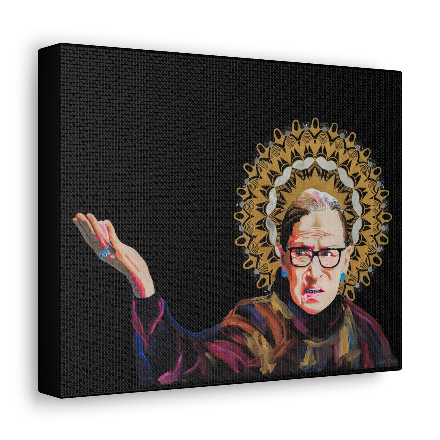 Ruth Bader Ginsburg Canvas Gallery Wrap