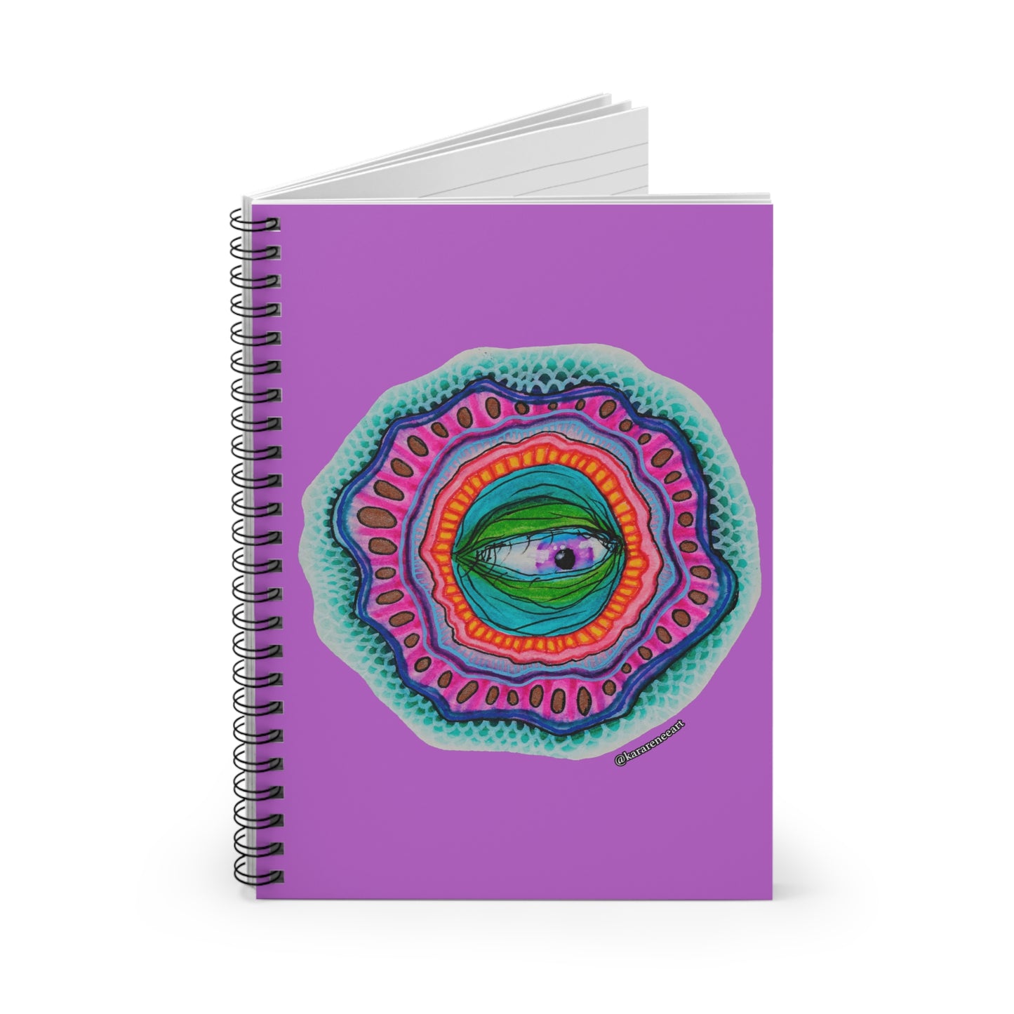 Eye 9 Spiral Notebook - Ruled Line