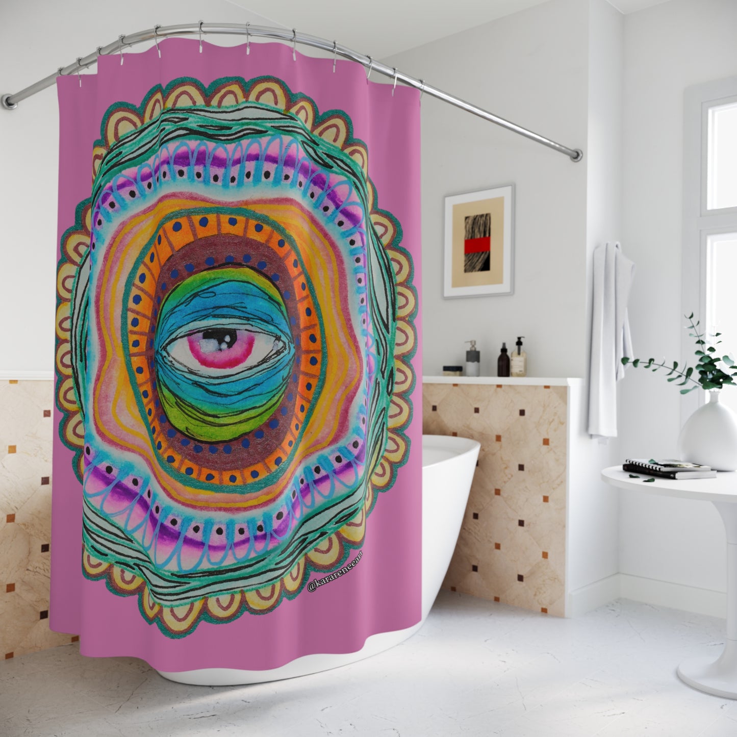 Eye 11 Shower Curtain