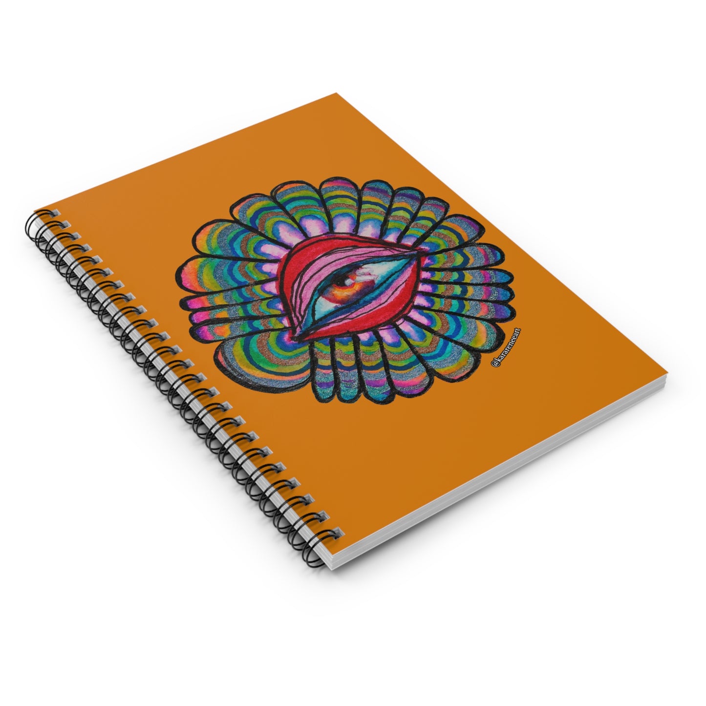 Eye 1 Spiral Notebook - Ruled Line