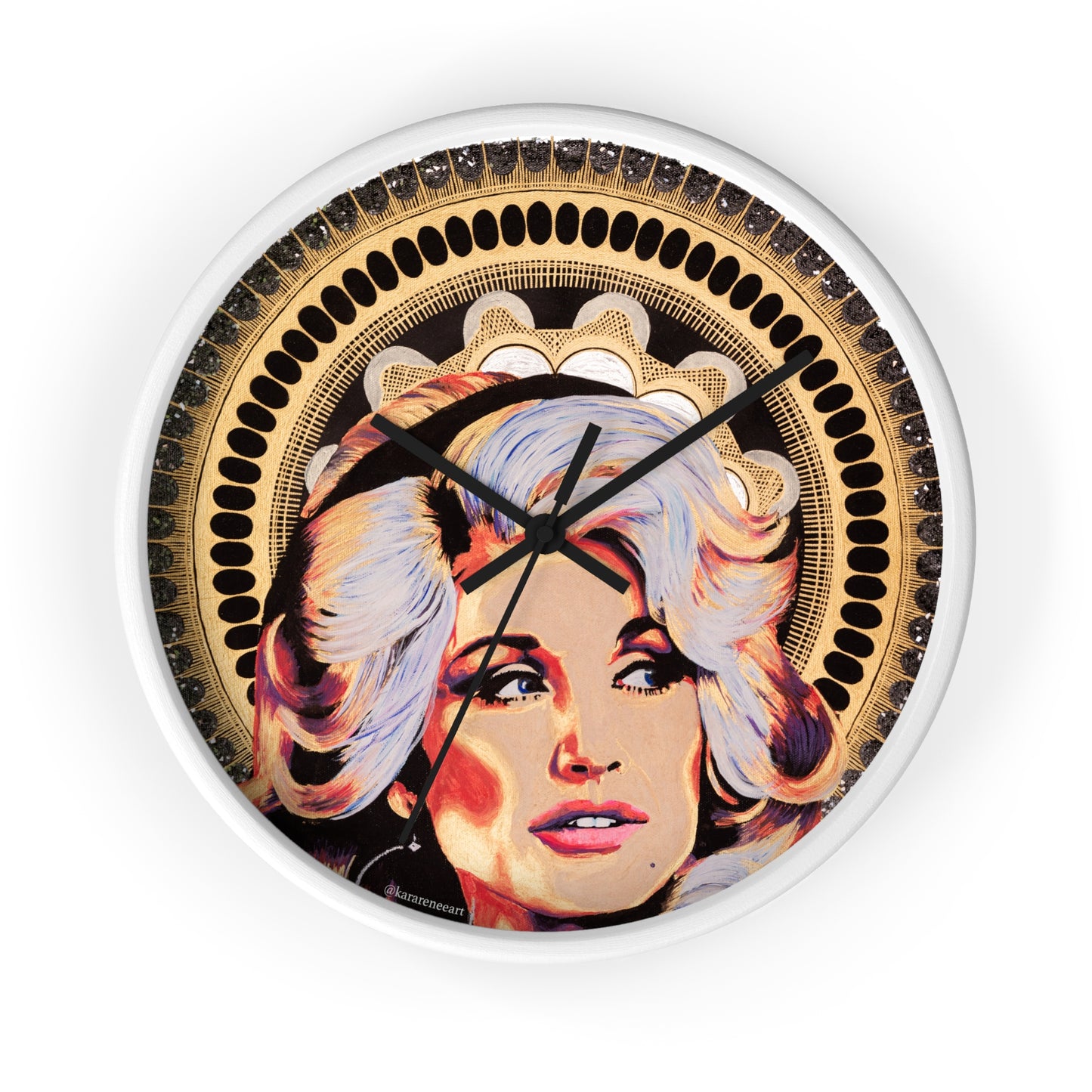 Dolly Parton Wall Clock