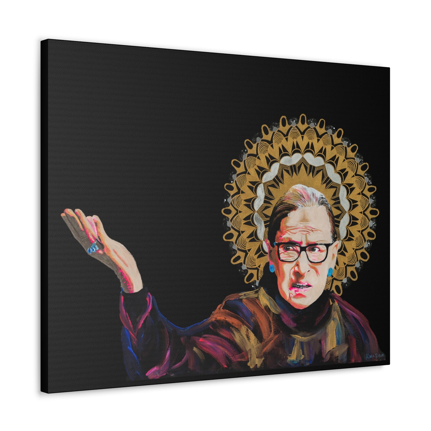 Ruth Bader Ginsburg Canvas Gallery Wrap