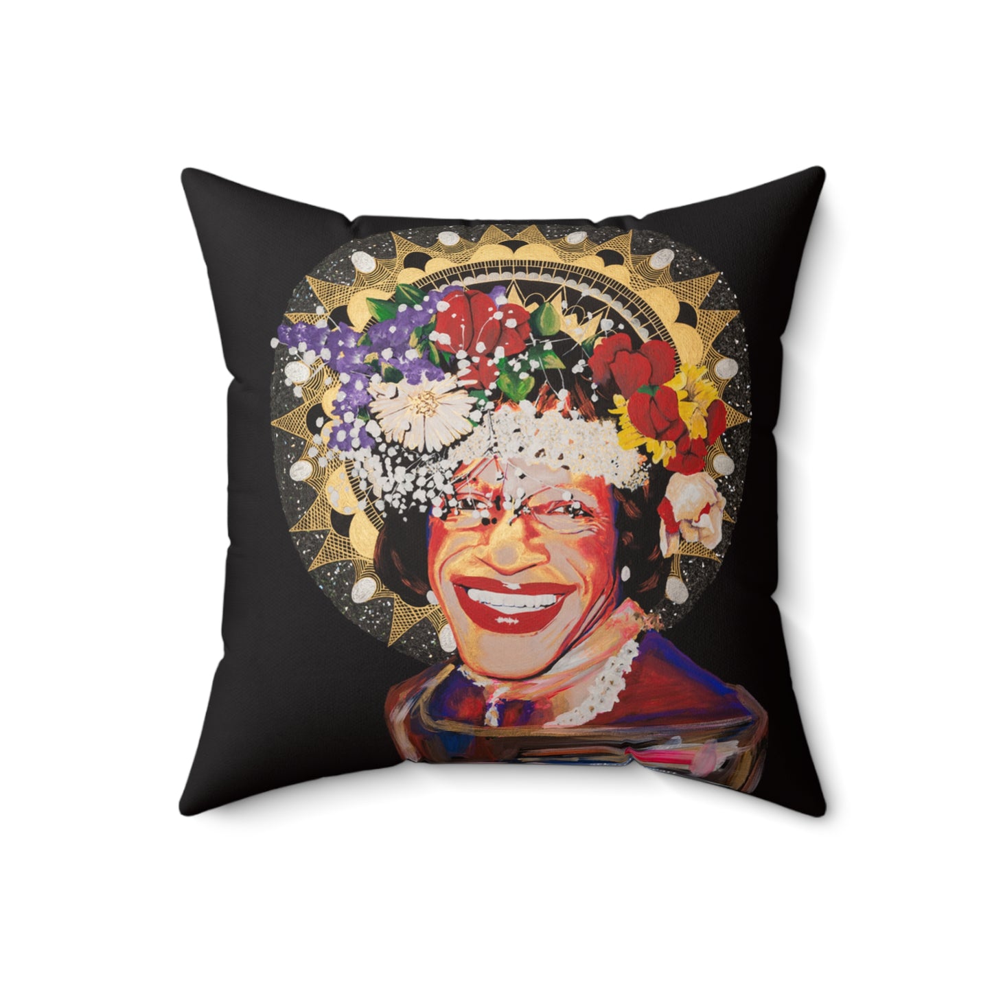 Marsha P Johnson Polyester Square Pillow