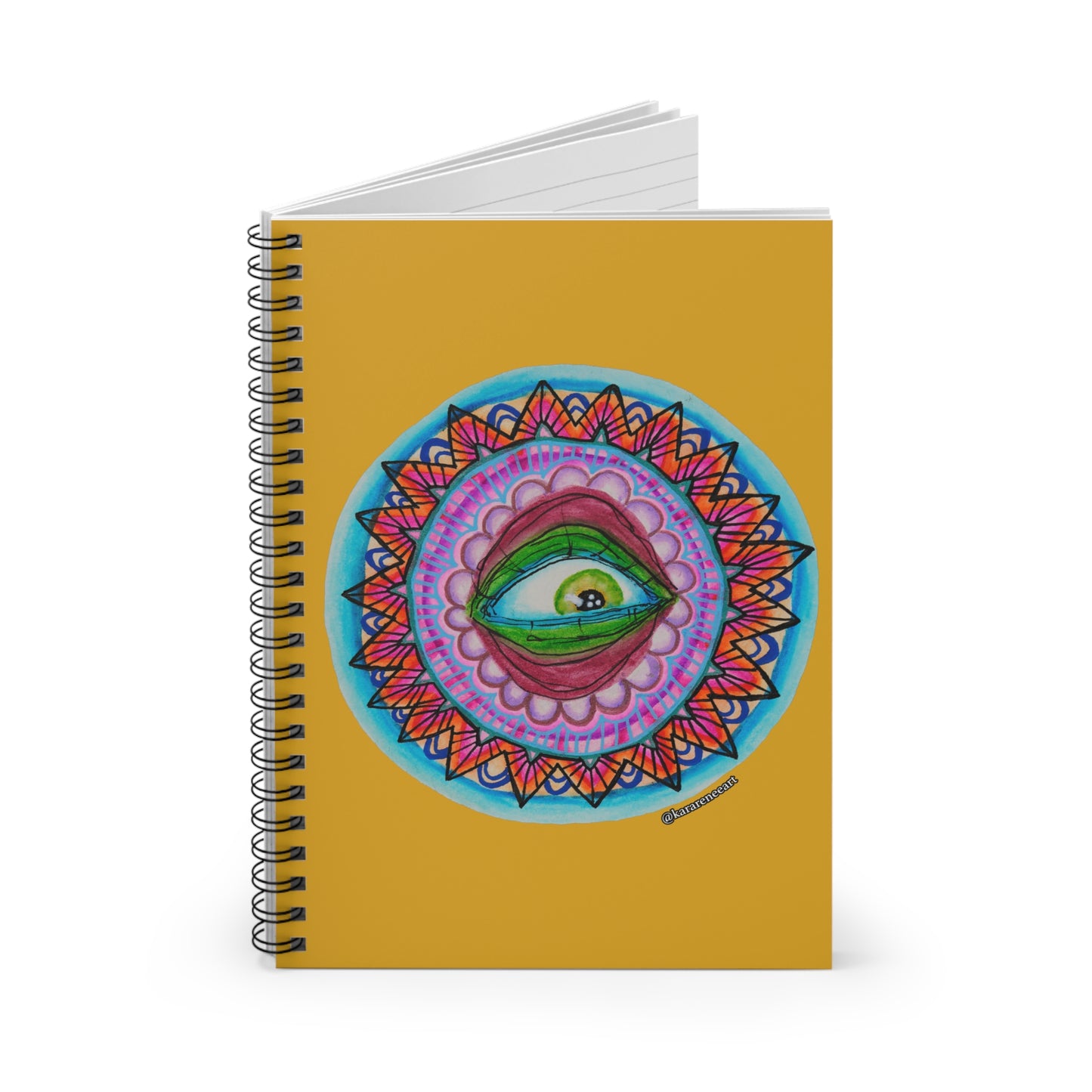 Eye 10 Spiral Notebook - Ruled Line