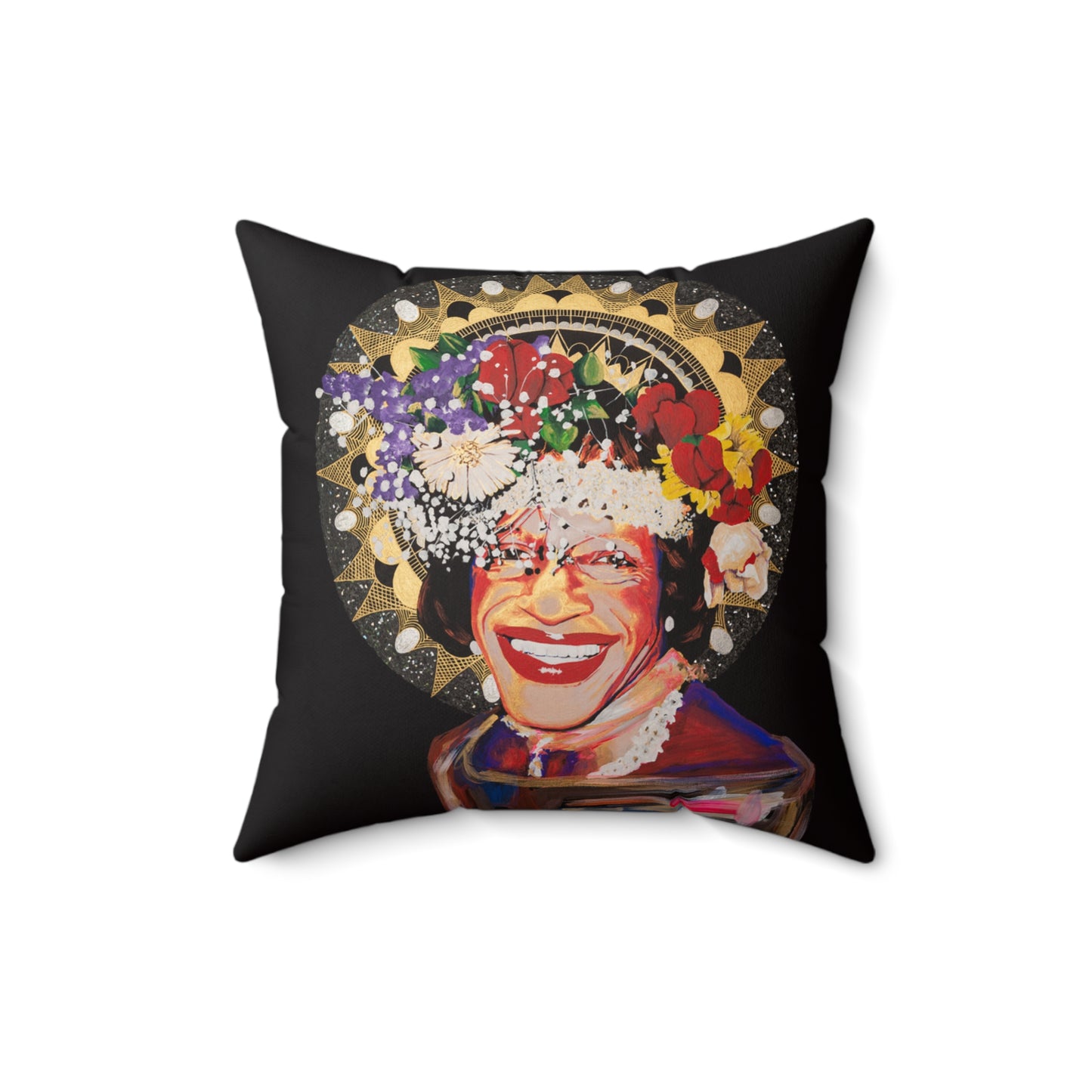 Marsha P Johnson Polyester Square Pillow