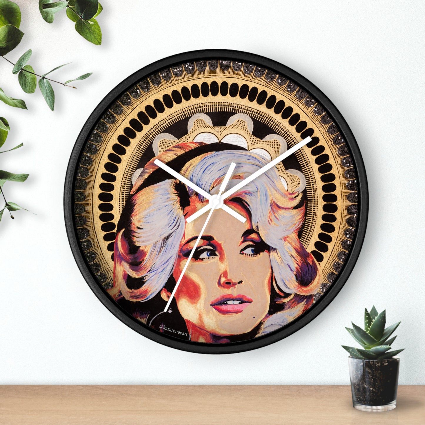 Dolly Parton Wall Clock