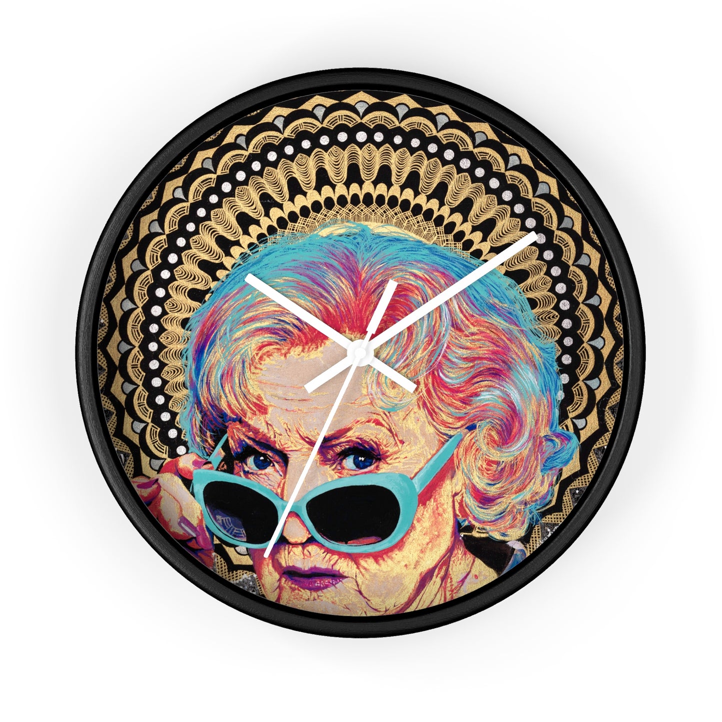 Betty White Wall Clock