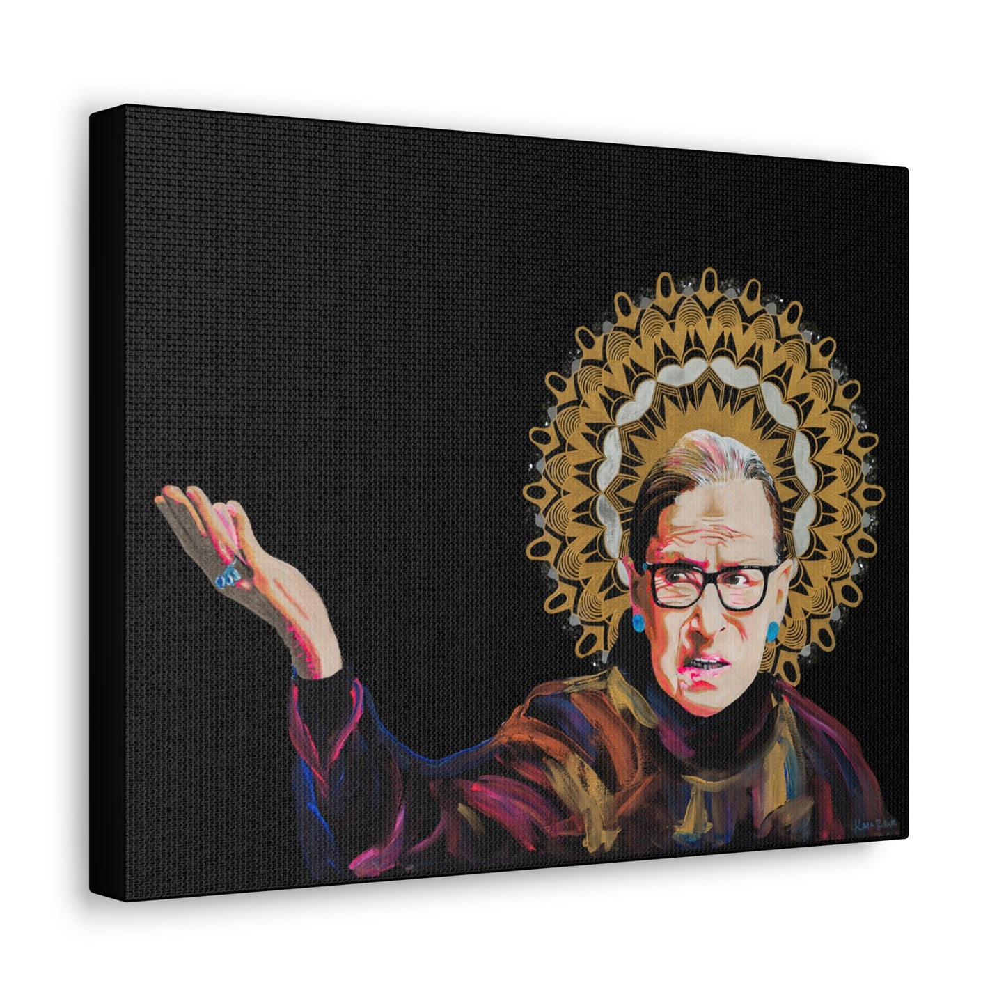 Ruth Bader Ginsburg Canvas Gallery Wrap