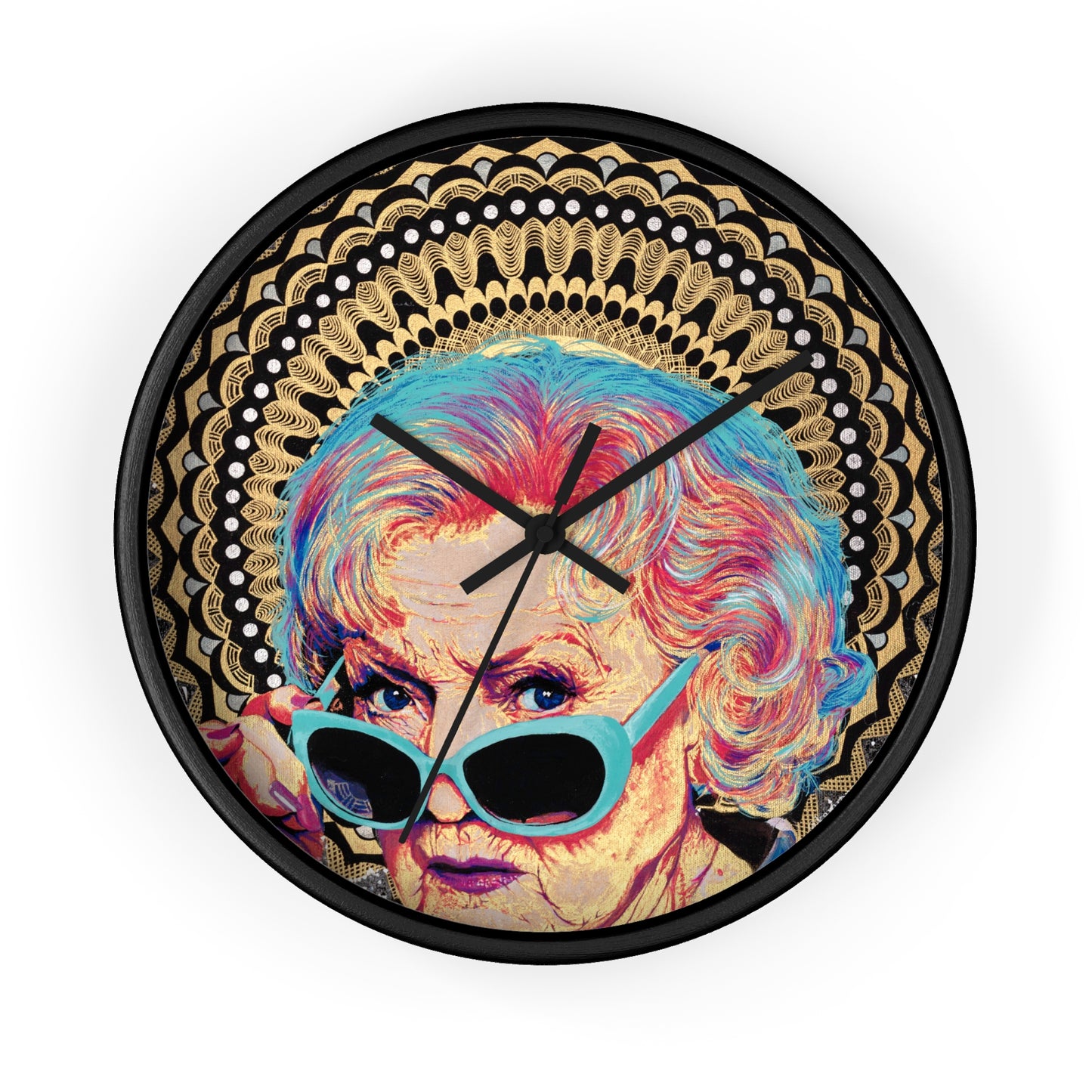 Betty White Wall Clock