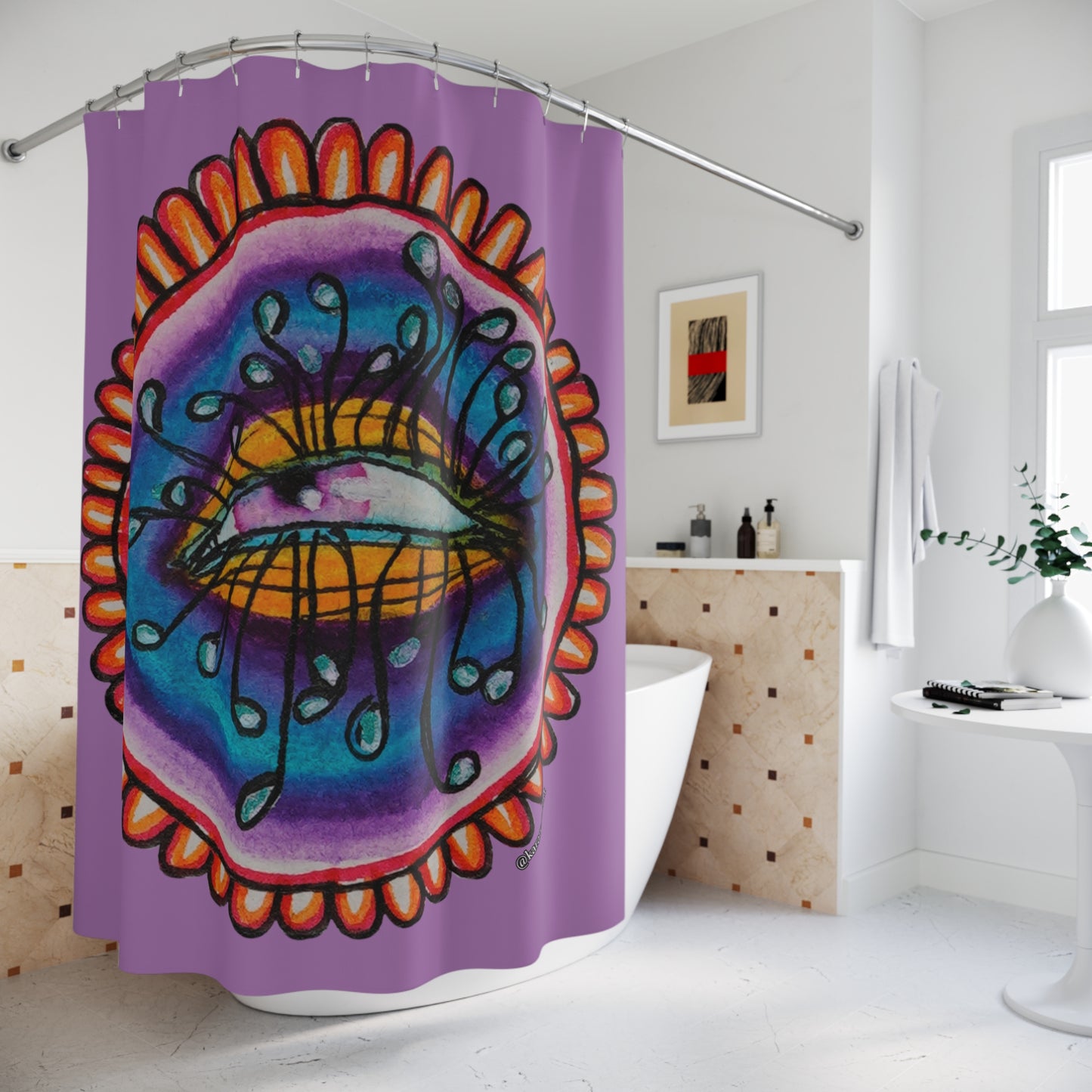 Eye 2 Shower Curtain