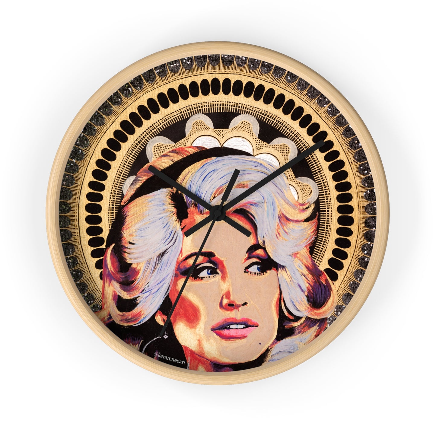 Dolly Parton Wall Clock