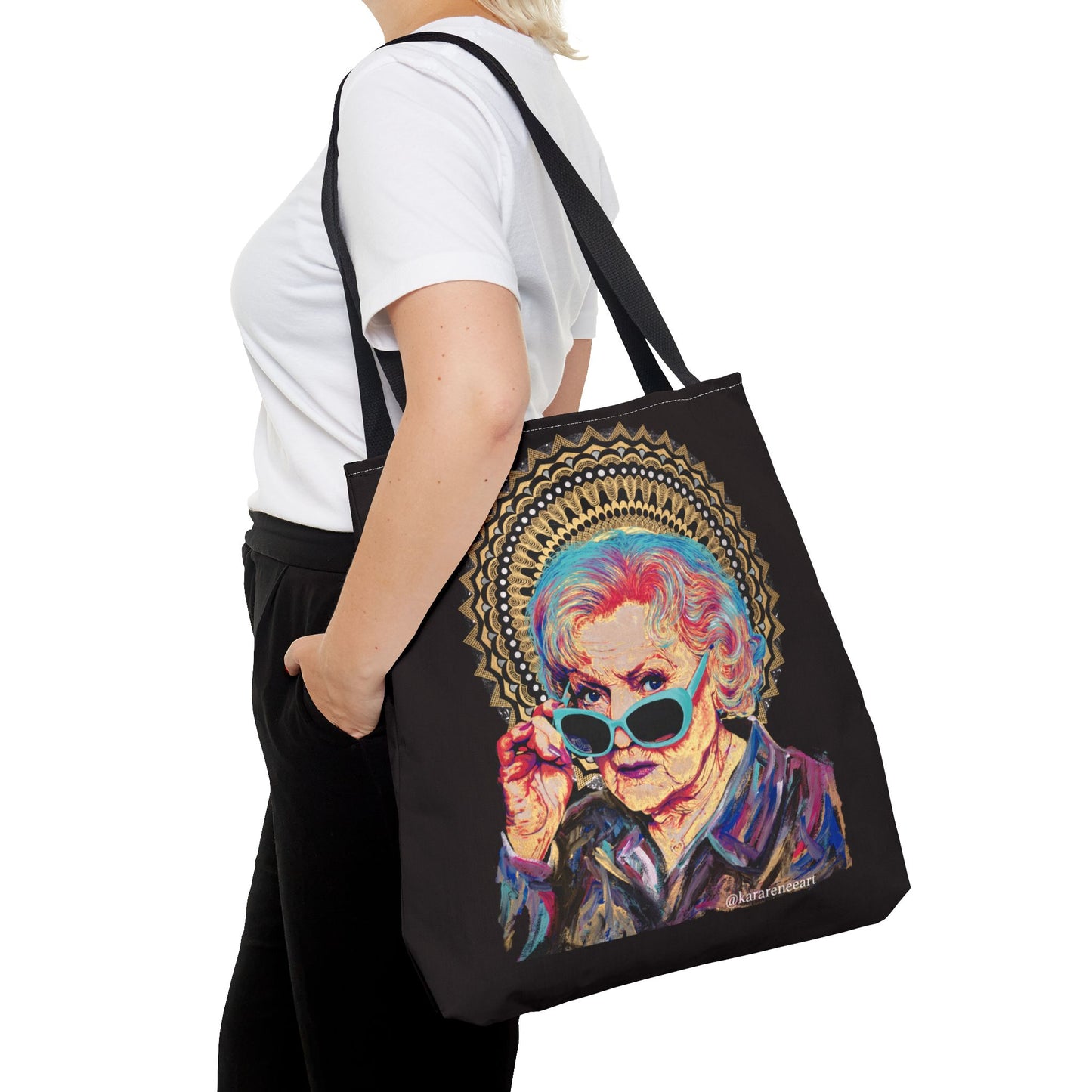 Betty White Tote Bag