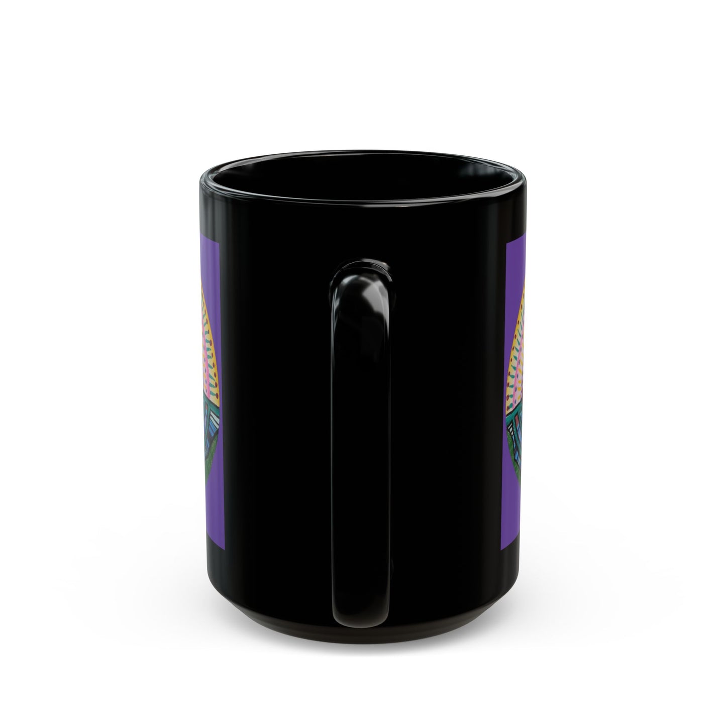 Eye 6 Black Mug (15oz)