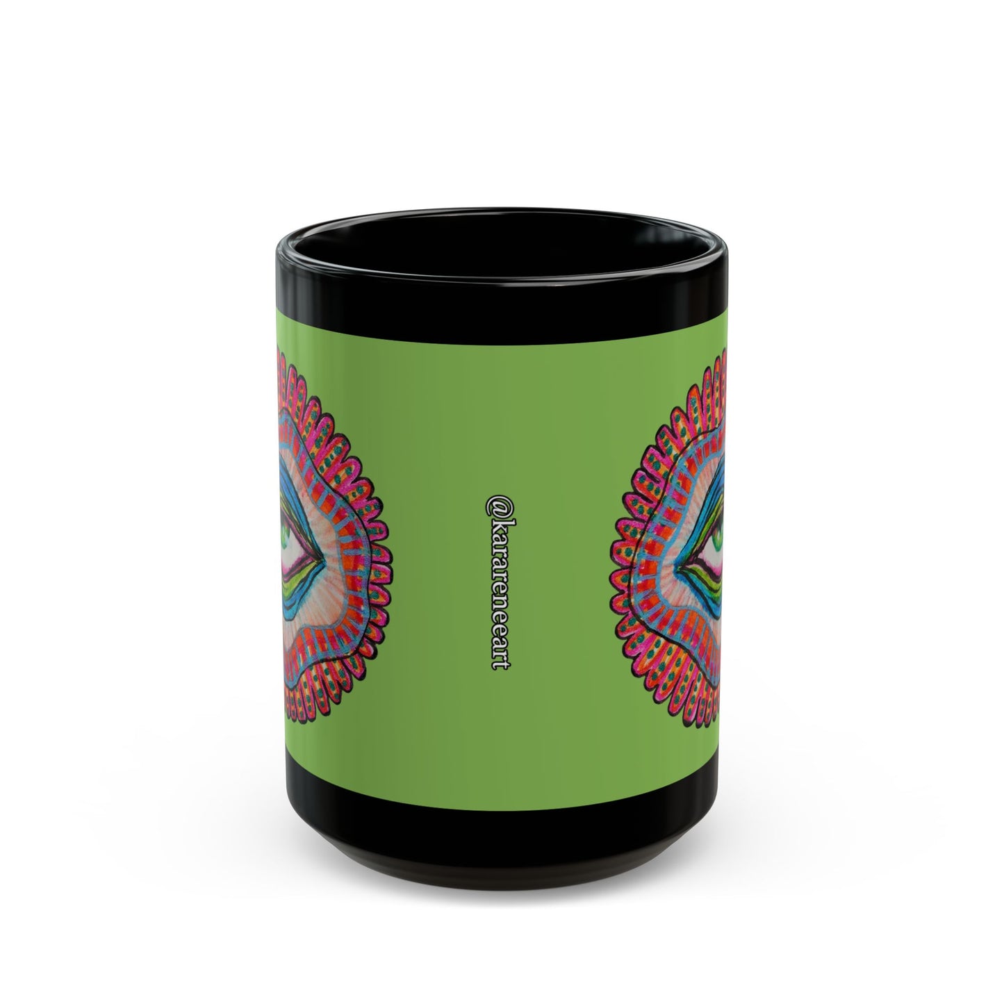 Eye 4 Black Mug (15oz)