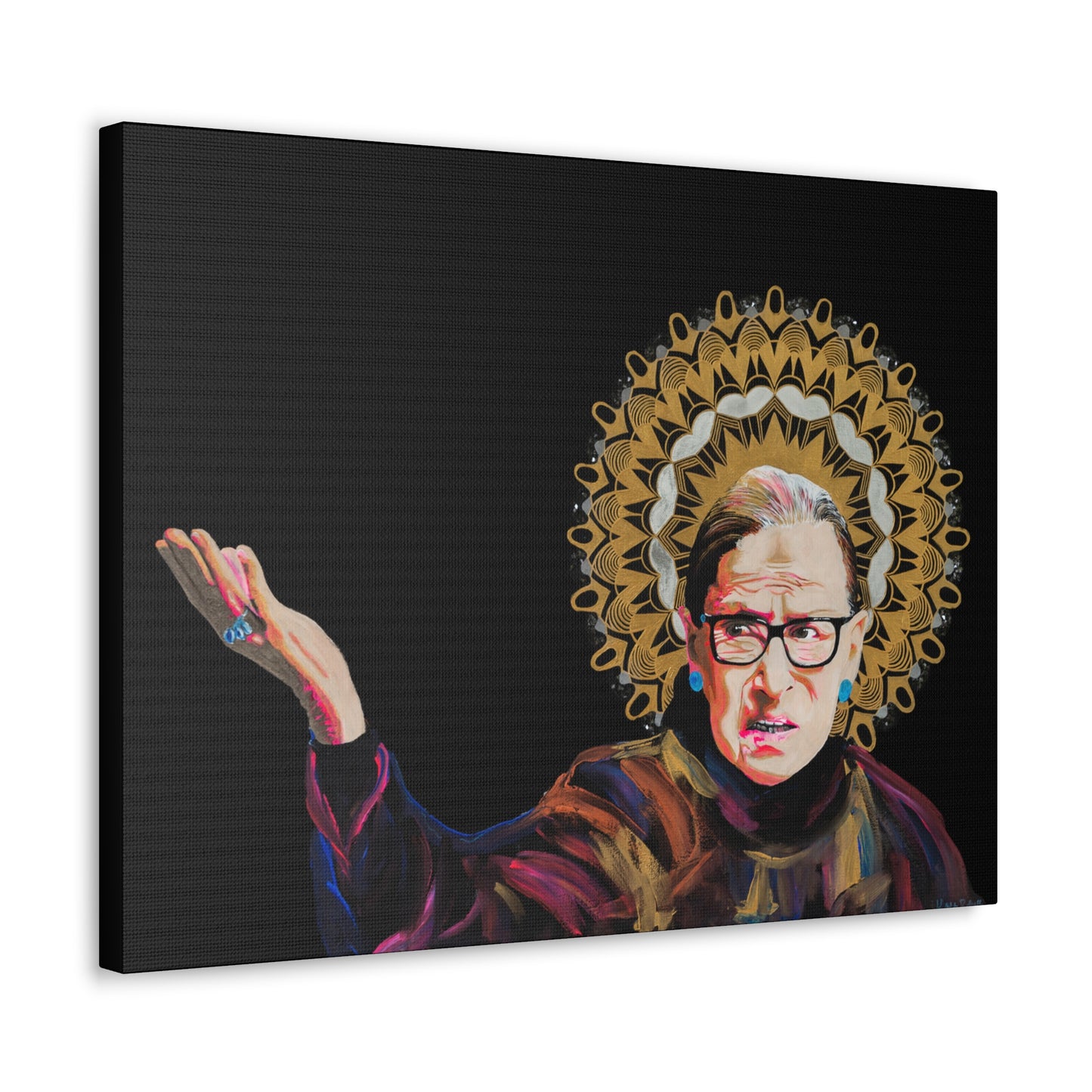 Ruth Bader Ginsburg Canvas Gallery Wrap