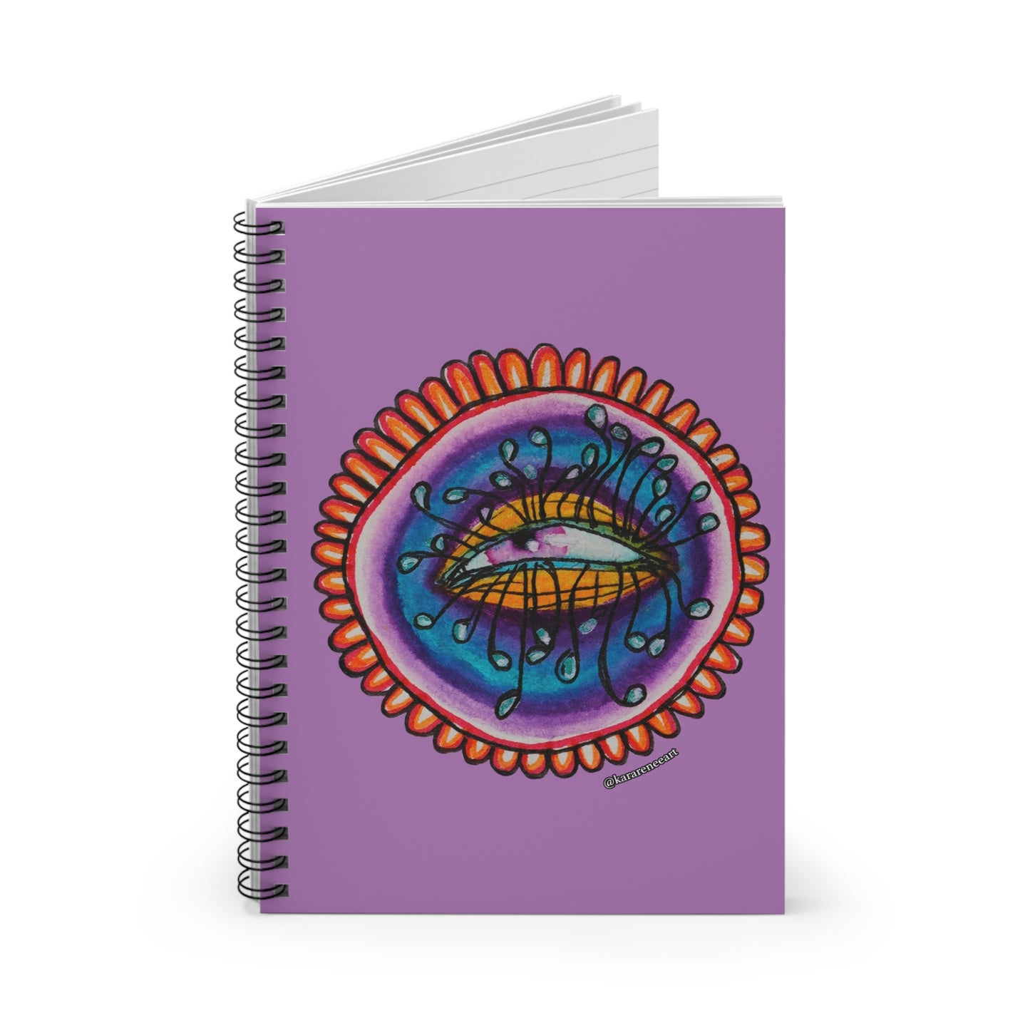 Eye 2 Spiral Notebook - Ruled Line