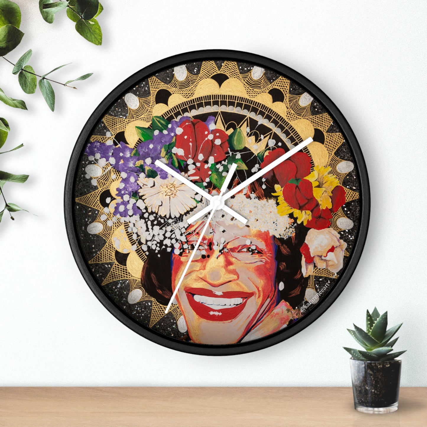 Marsha P Johnson Wall Clock