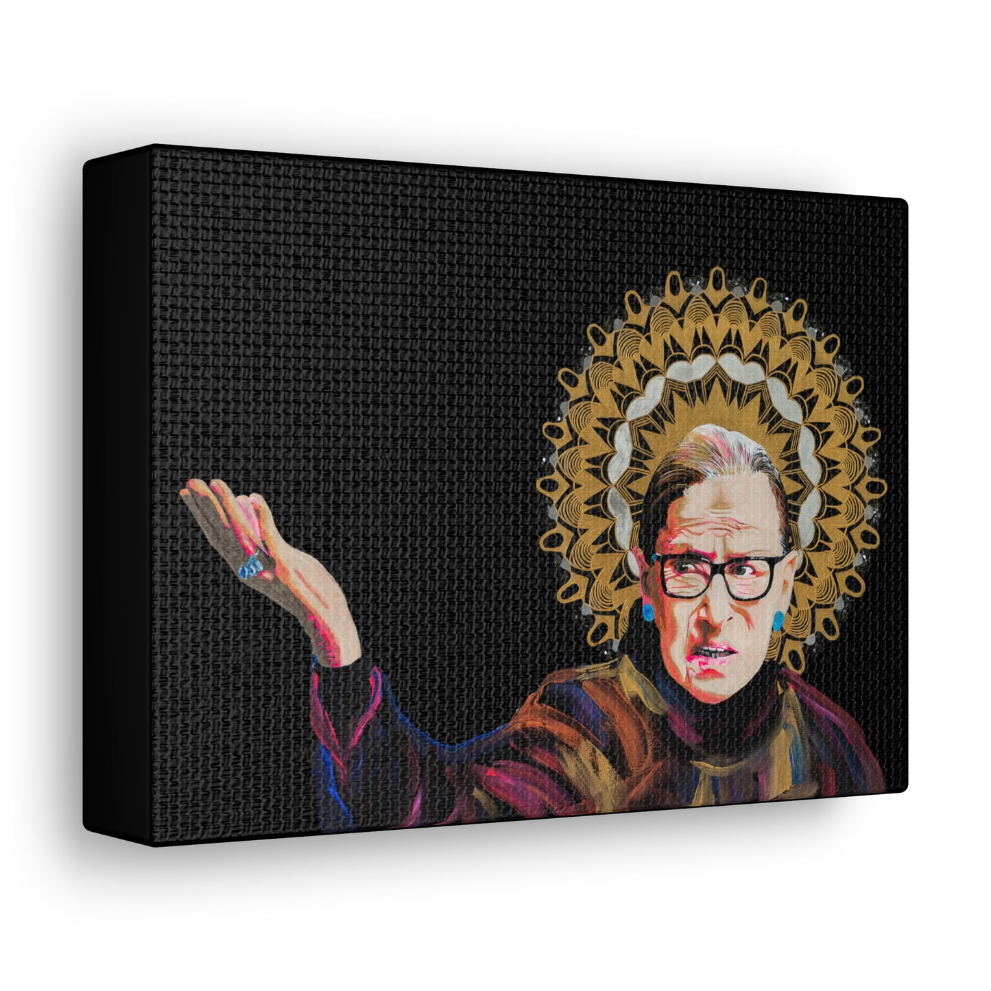 Ruth Bader Ginsburg Canvas Gallery Wrap