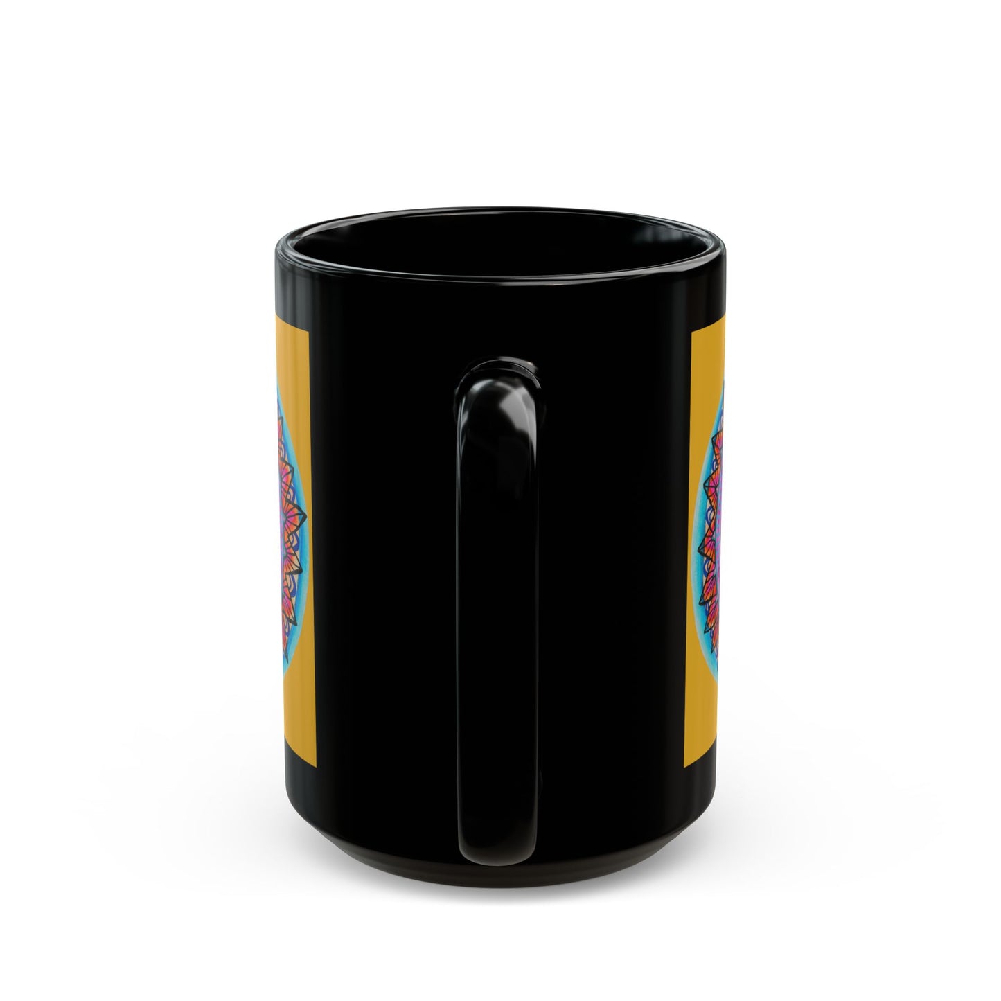 Eye 10 Black Mug (15oz)