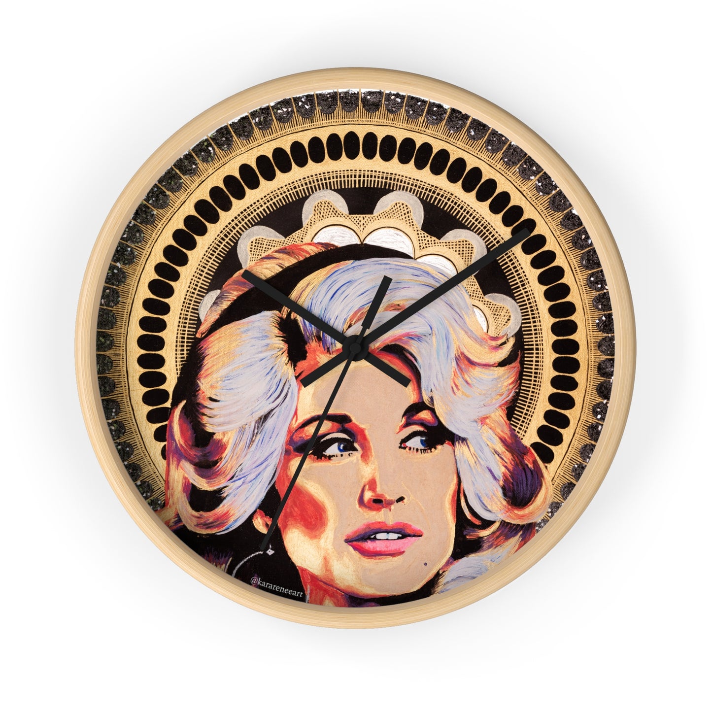 Dolly Parton Wall Clock