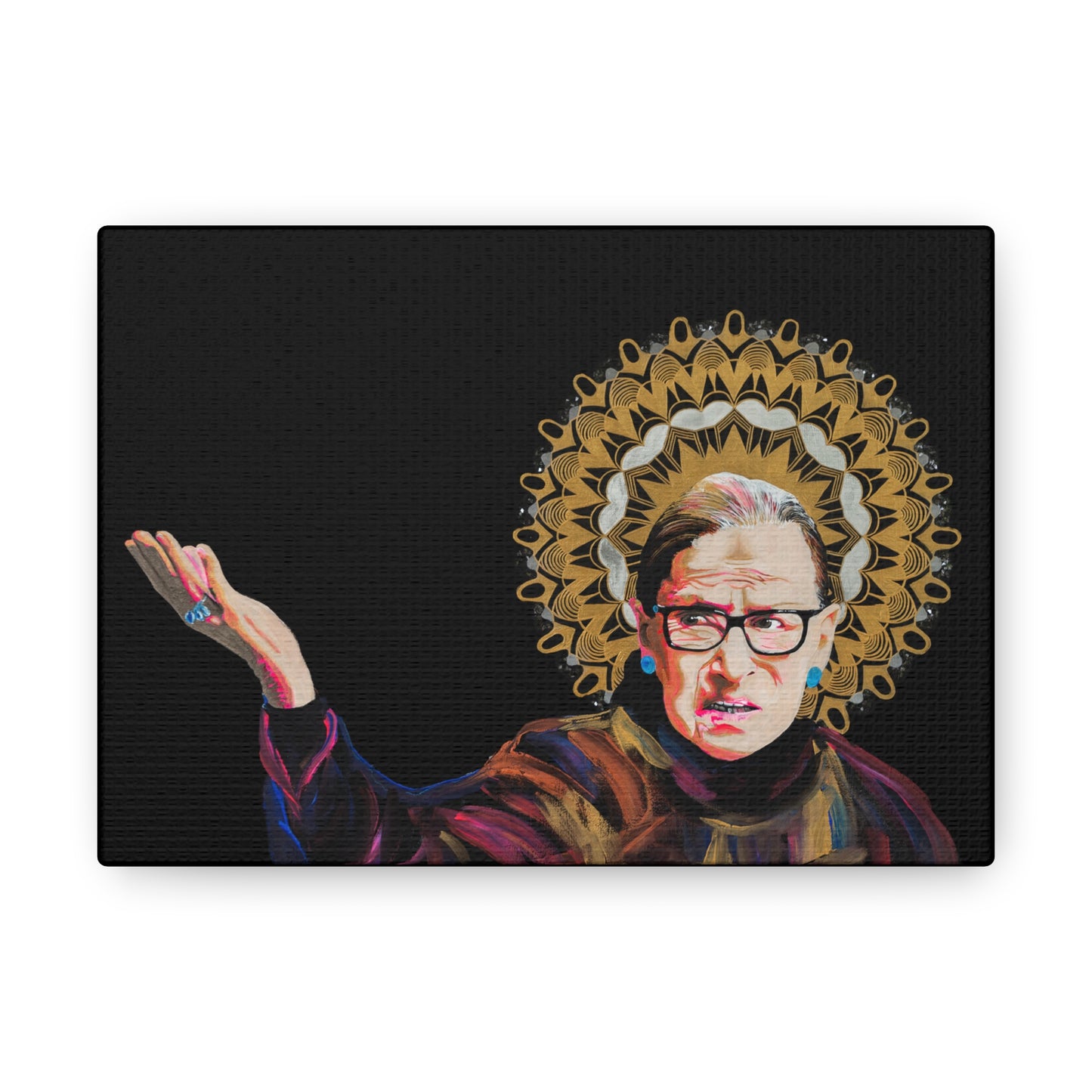 Ruth Bader Ginsburg Canvas Gallery Wrap