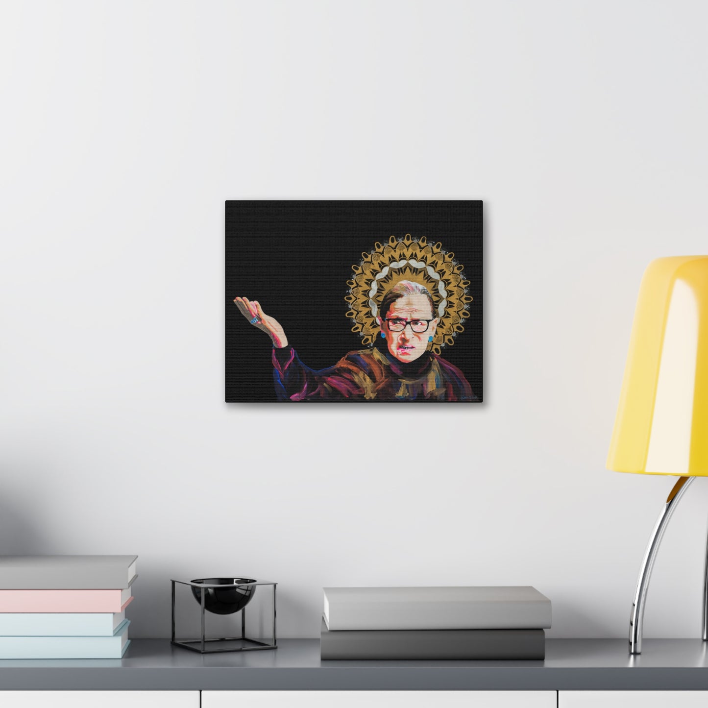 Ruth Bader Ginsburg Canvas Gallery Wrap