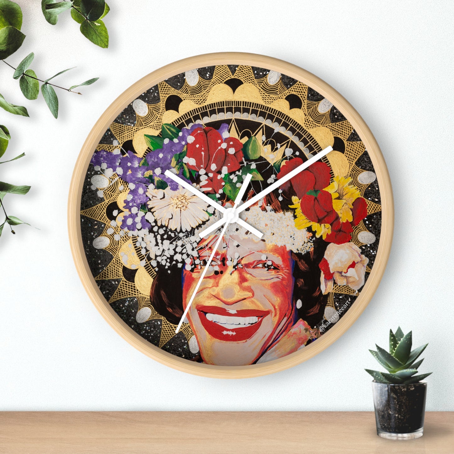 Marsha P Johnson Wall Clock