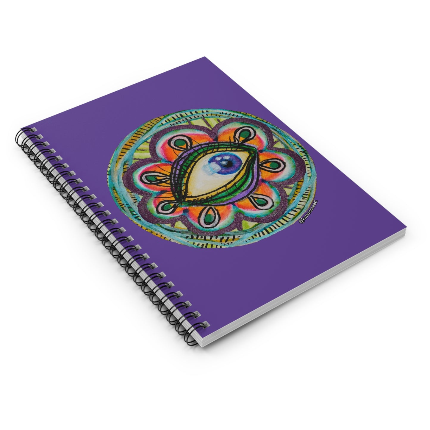 Eye 3 Spiral Notebook - Ruled Line