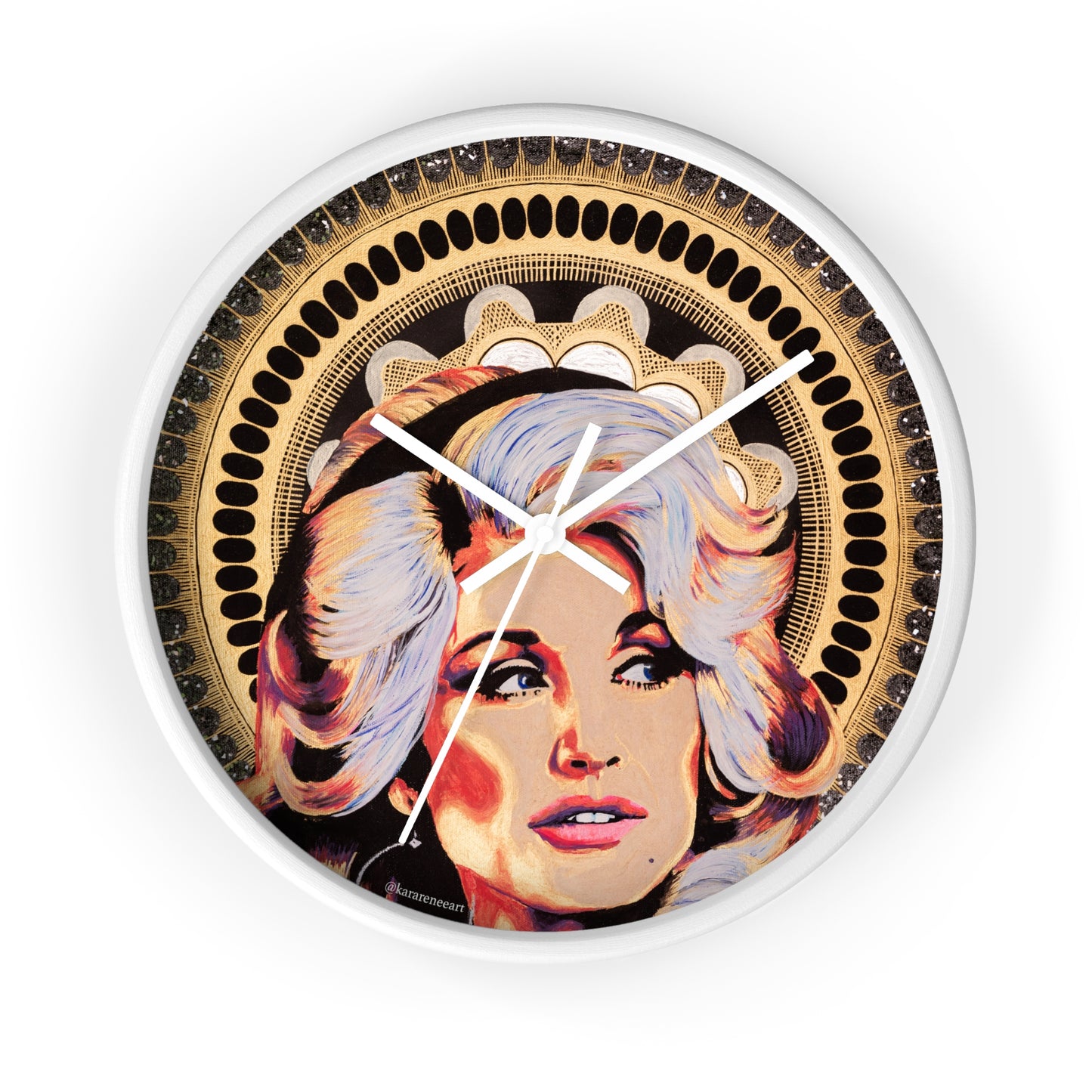 Dolly Parton Wall Clock