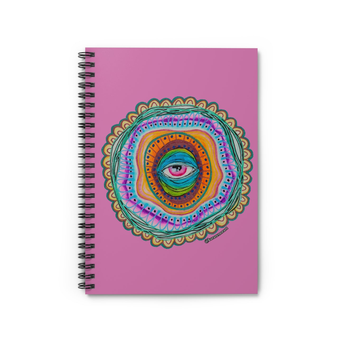 Eye 11 Spiral Notebook - Ruled Line