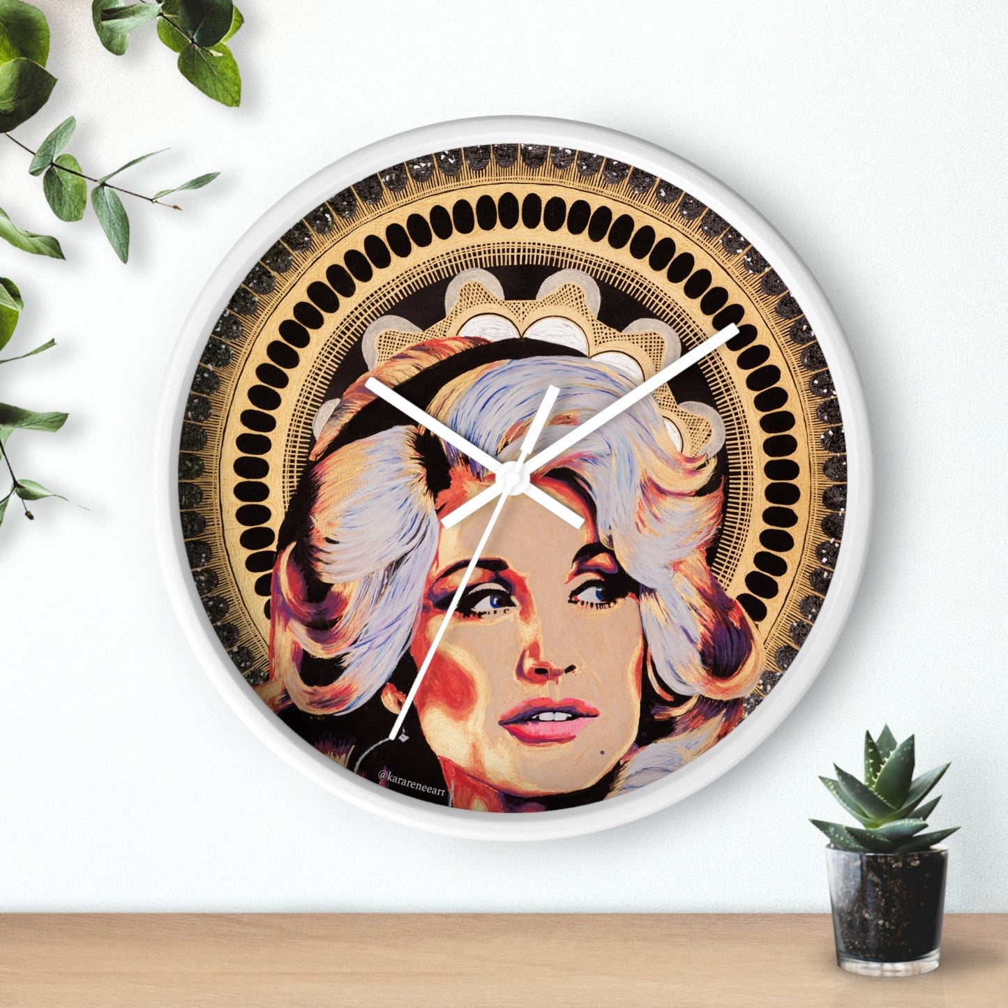 Dolly Parton Wall Clock