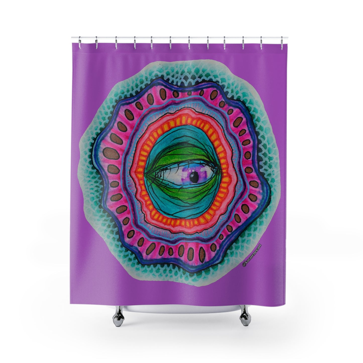 Eye 9 Shower Curtain