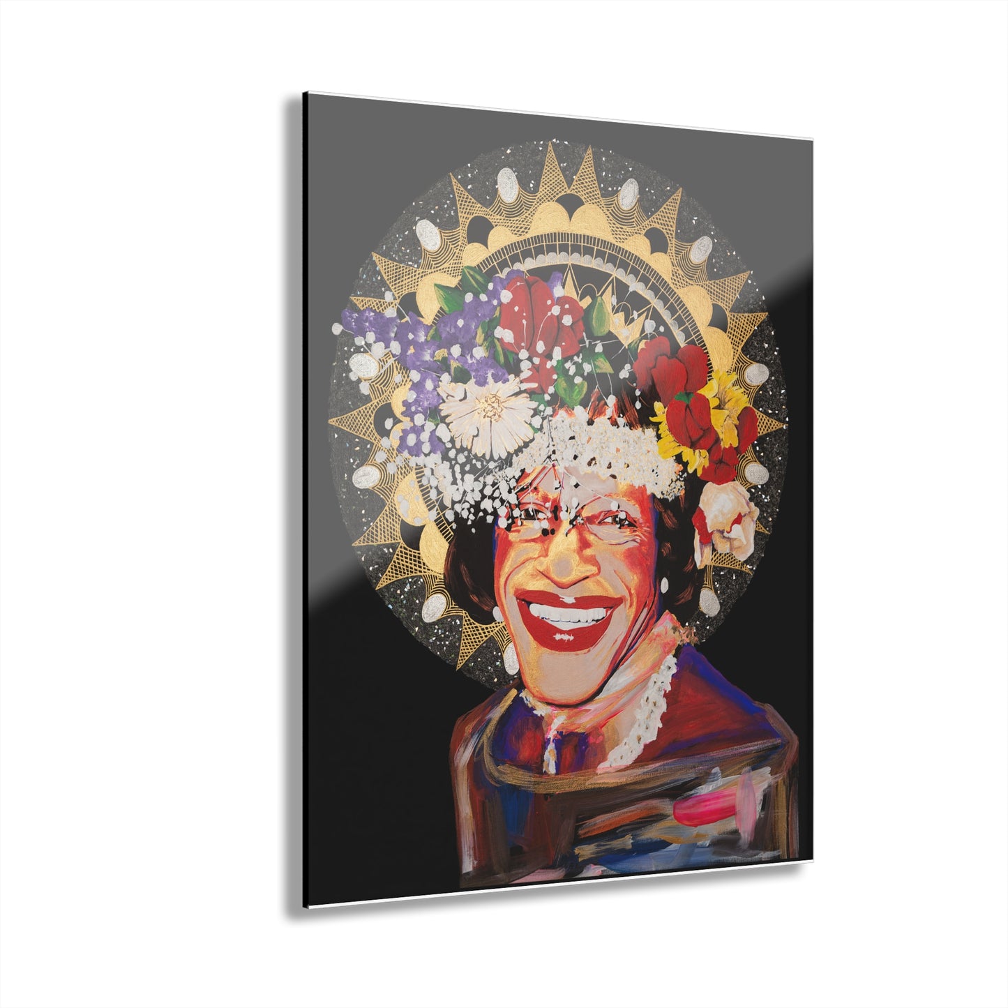 Marsha P Johnson Acrylic Prints (French Cleat Hanging)